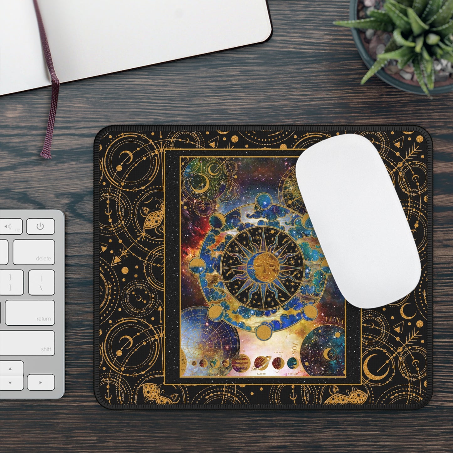 Mouse Pad-Gaming; 9x7 - "Cosmos"