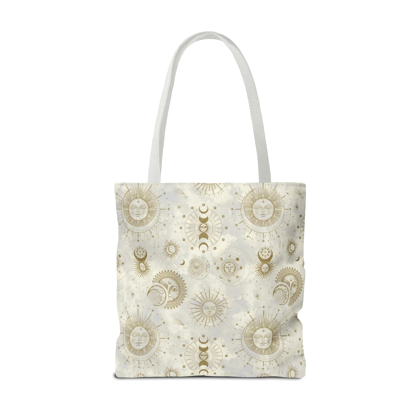 Tote Bag: large-18x18; "The Sun, The Moon, And The Stars"