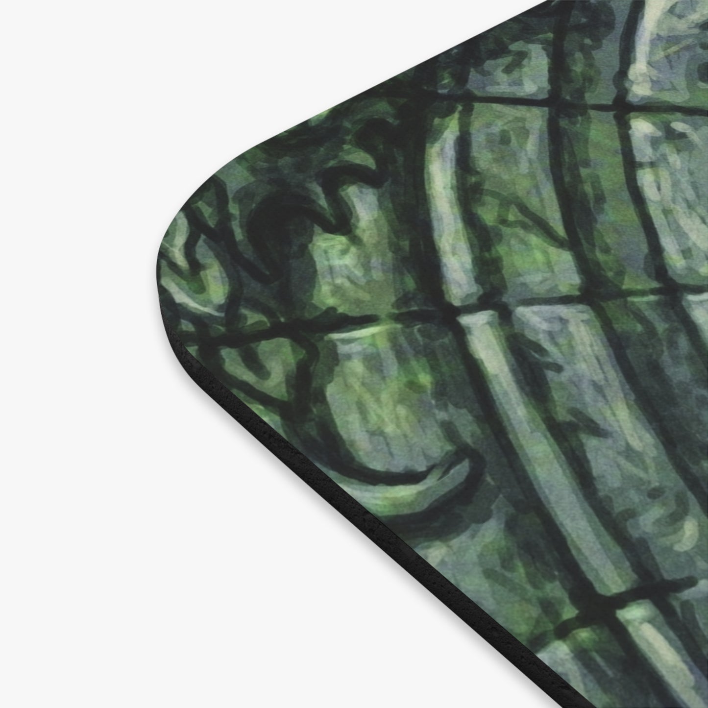 Mouse Pad-Gaming; 9x7 - "Emerald Dragons" Panel