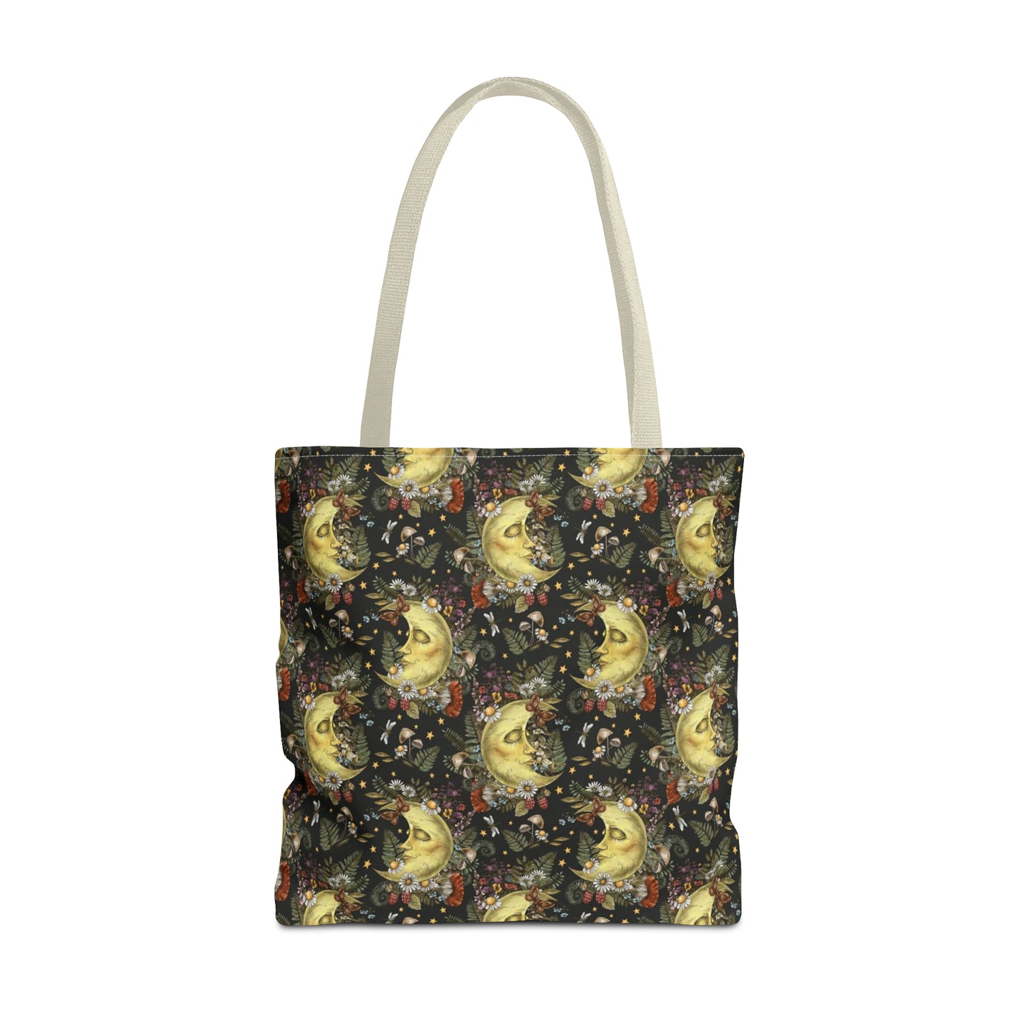 Tote Bag: large-18x18; "The Sun, The Moon, And The Stars"