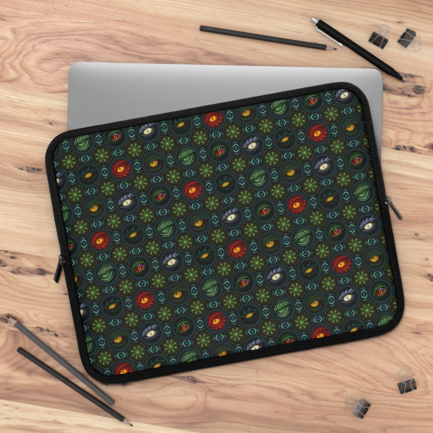 Laptop Sleeve (Multiple Sizes): Emerald Dragons