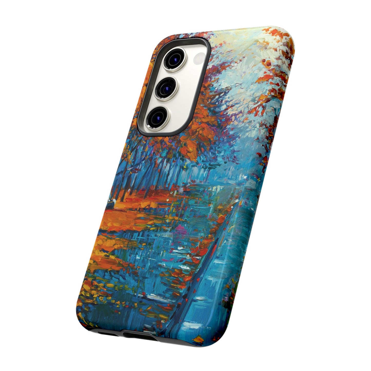 Samsung Galaxy S23 - Tough Case-Phone Case: Year of Art-Park Bench