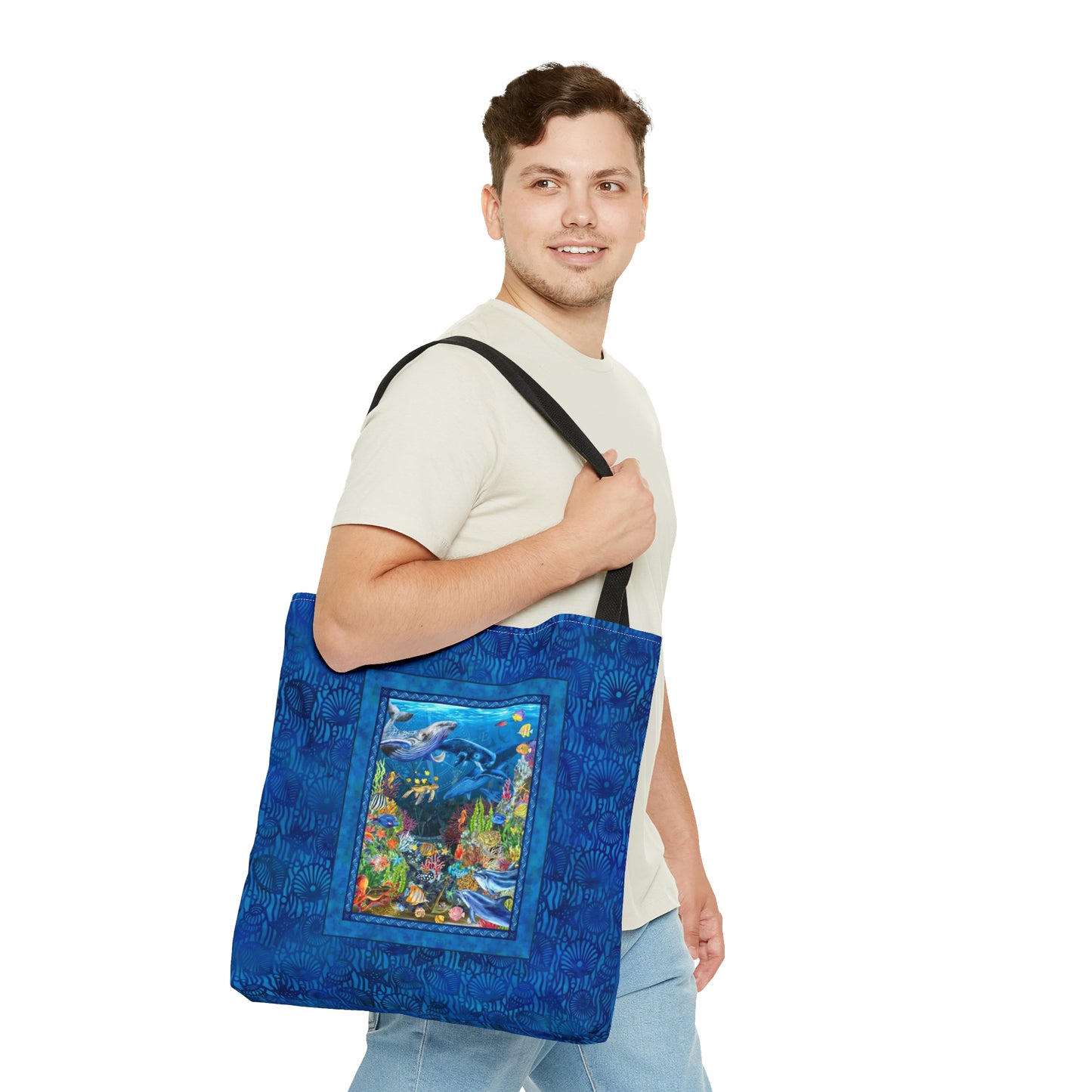 Tote Bag: large-18x18; "Calypso"