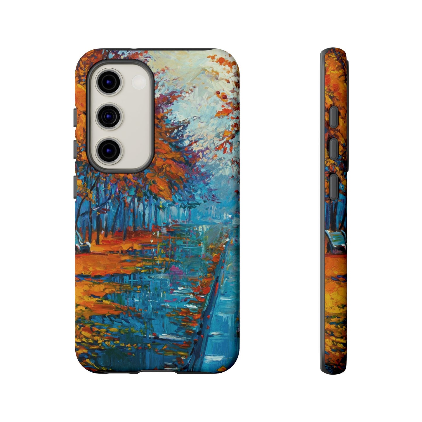 Samsung Galaxy S23 - Tough Case-Phone Case: Year of Art-Park Bench