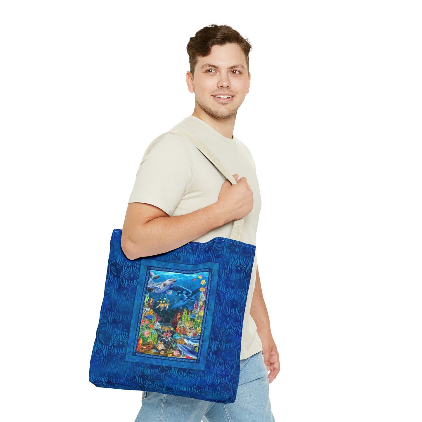Tote Bag: large-18x18; "Calypso"