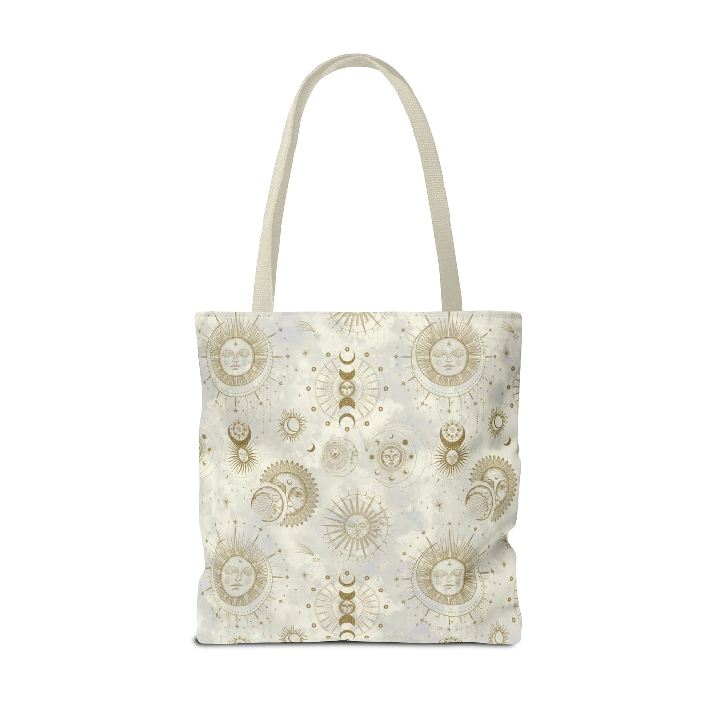 Tote Bag: large-18x18; "The Sun, The Moon, And The Stars"
