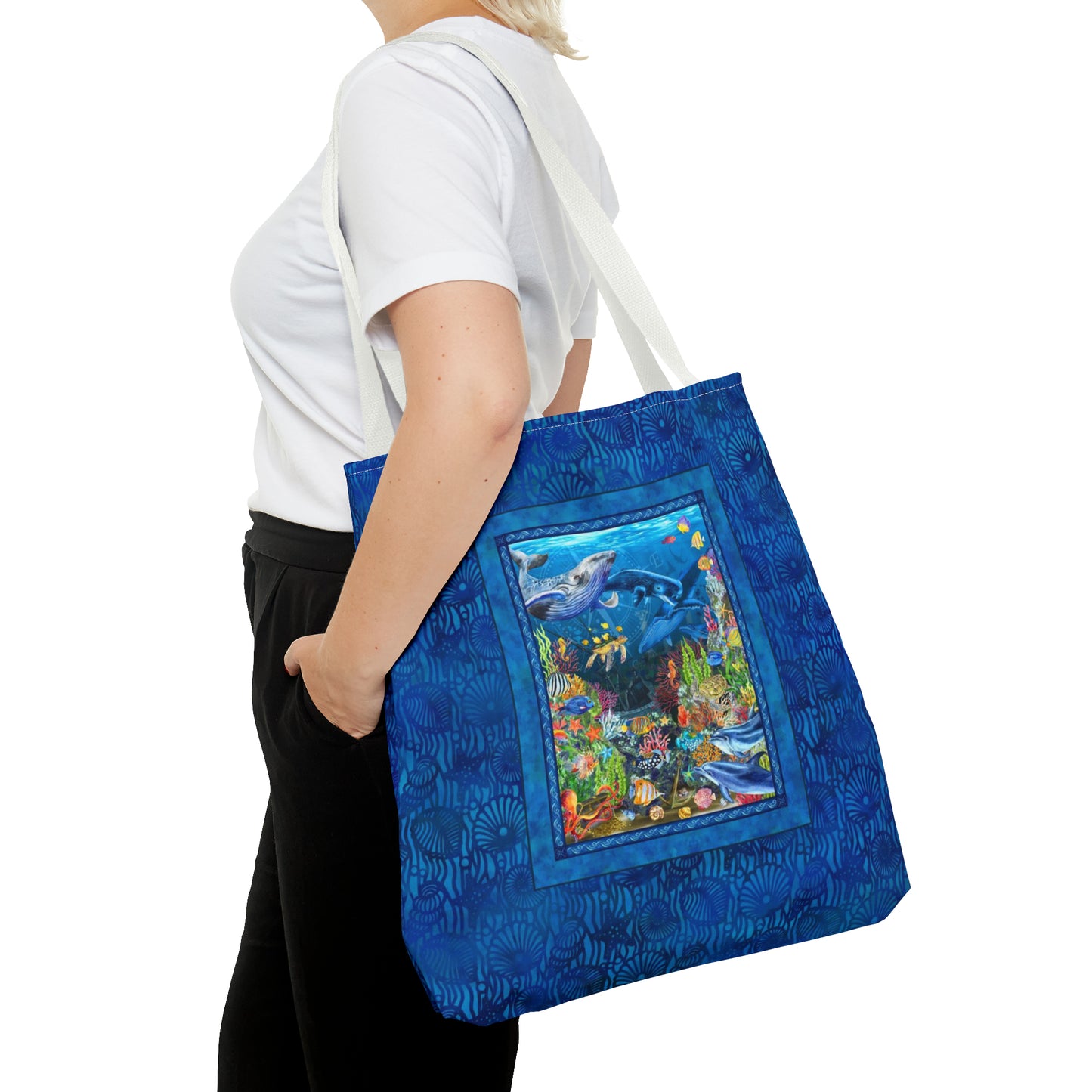 Tote Bag: large-18x18; "Calypso"