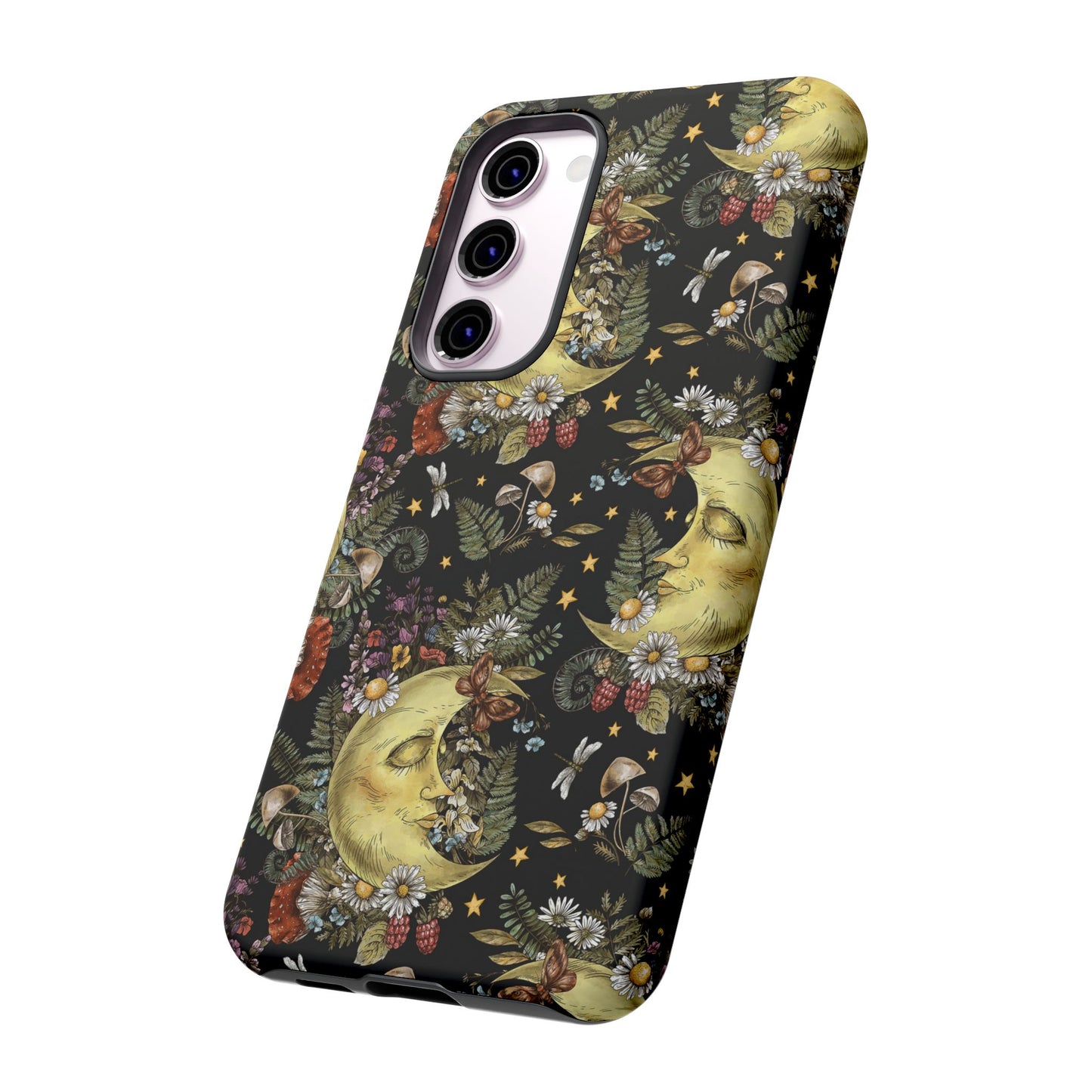 Samsung Galaxy S23 - Tough Case-Phone Case: The Sun, The Moon, And the Stars-Smiling Suns