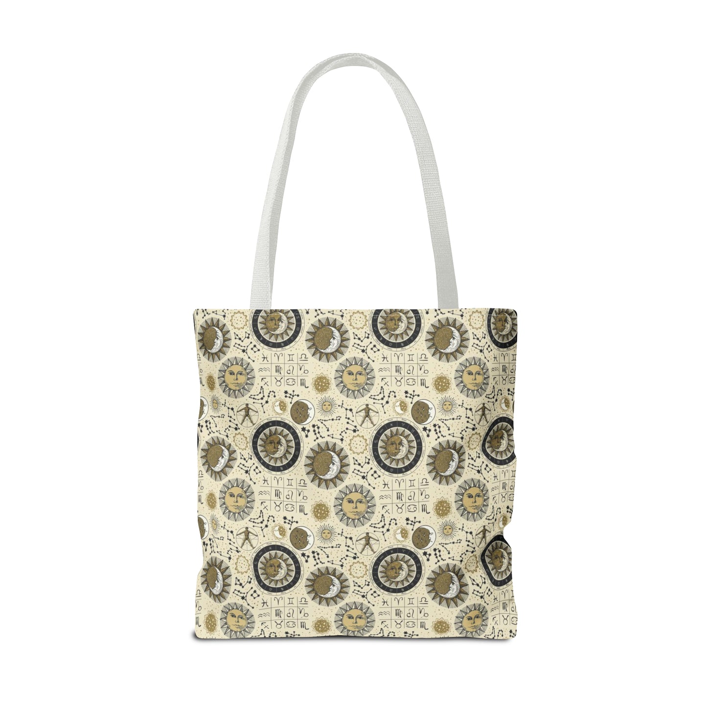 Tote Bag: large-18x18; "The Sun, The Moon, And The Stars"