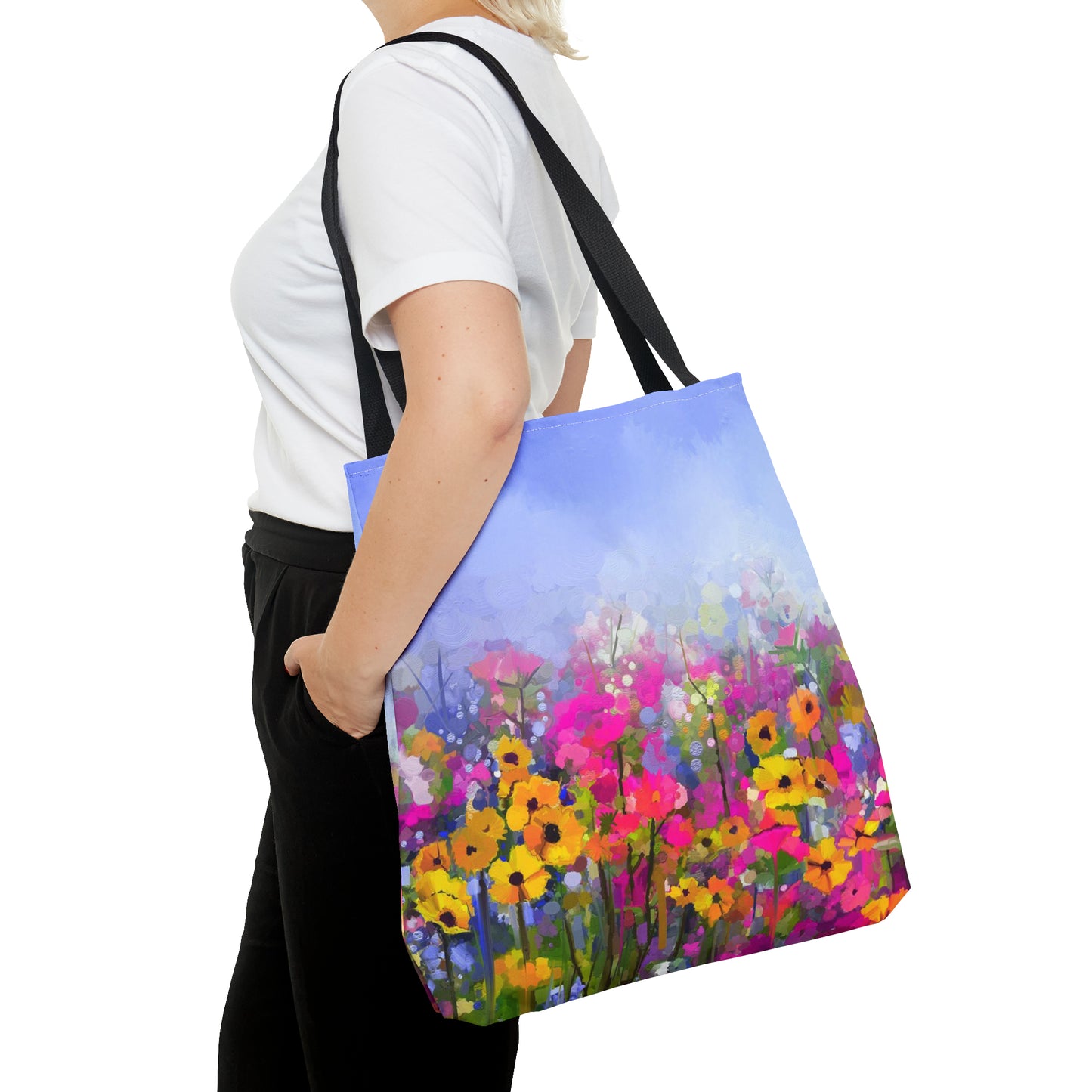 Tote Bag: large-18x18; "Year Of Art"