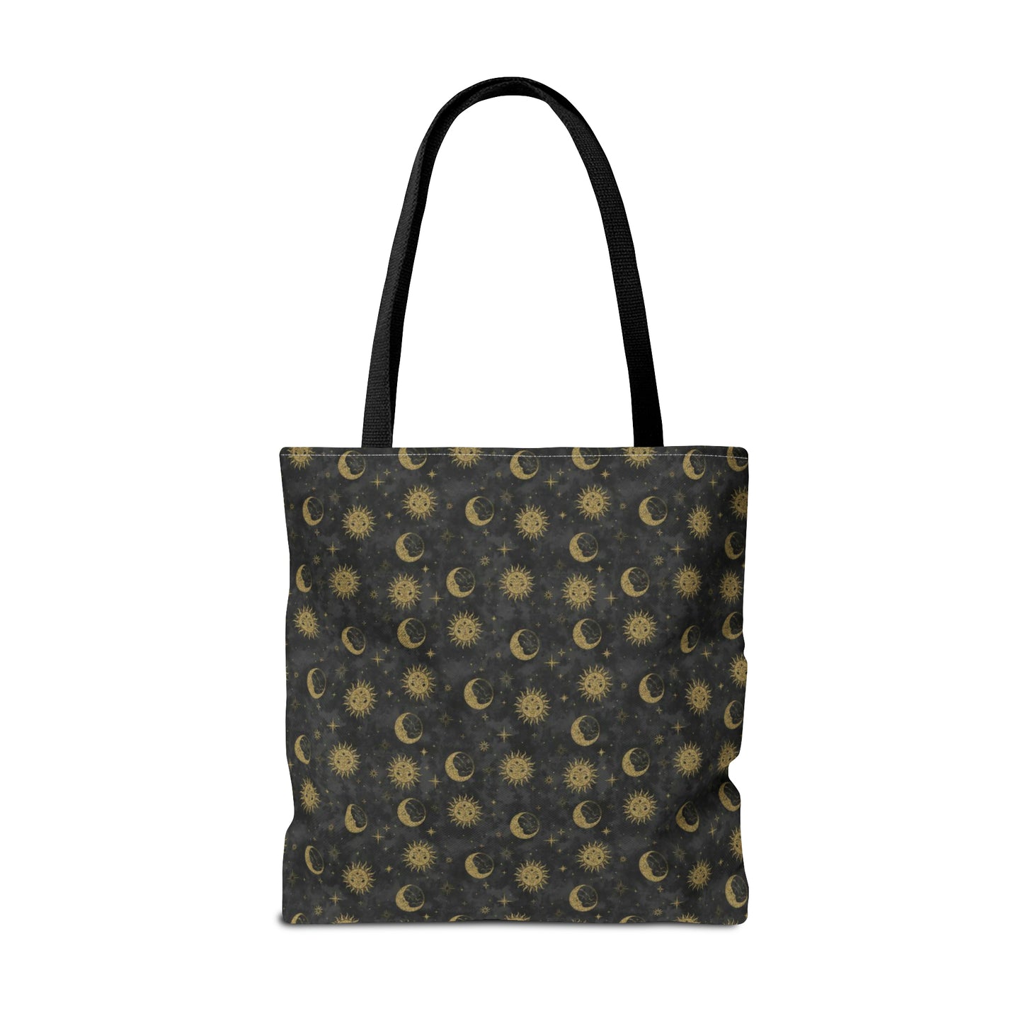 Tote Bag: large-18x18; "The Sun, The Moon, And The Stars"