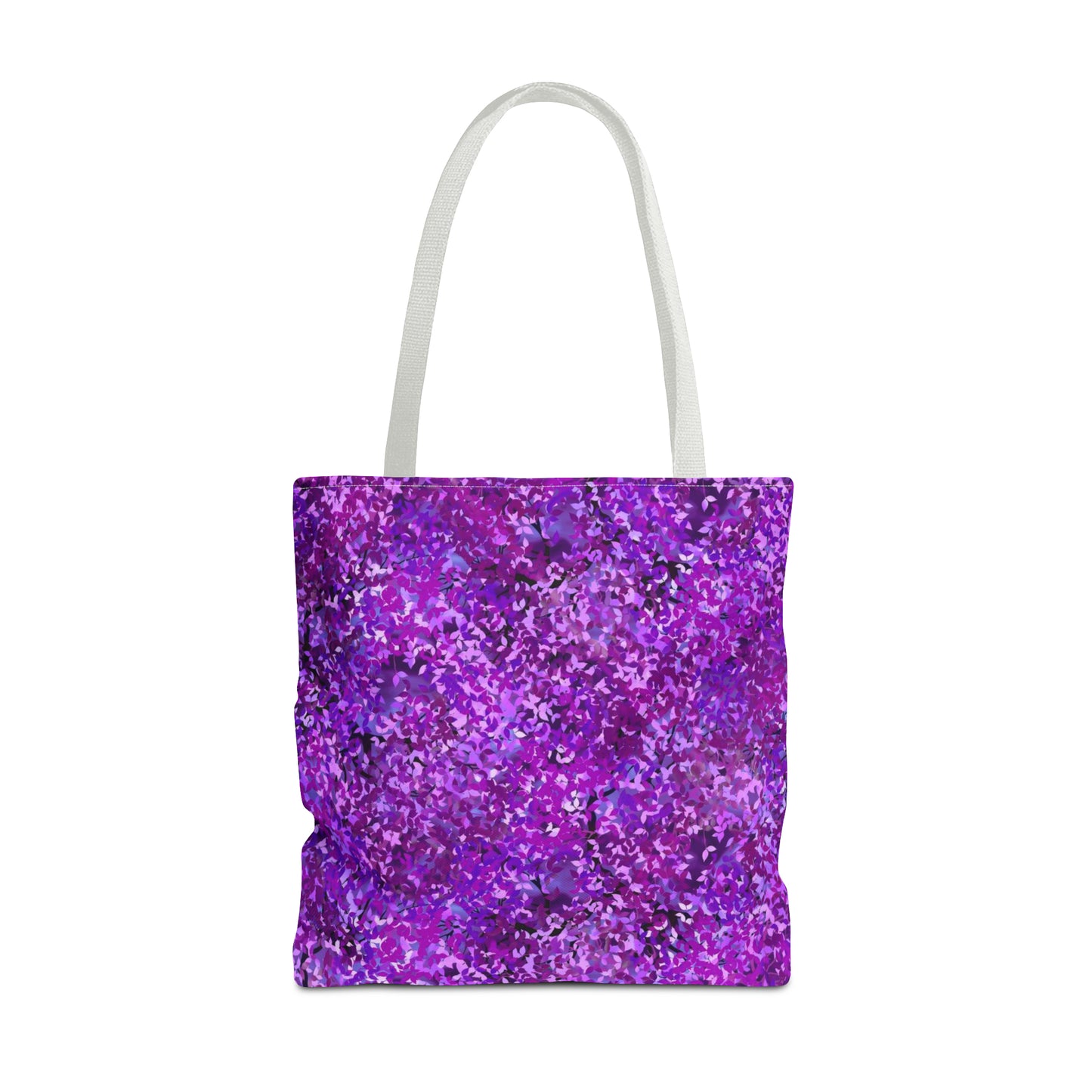 Tote Bag: Large-18x18; Dreamscapes-Purple Leaves