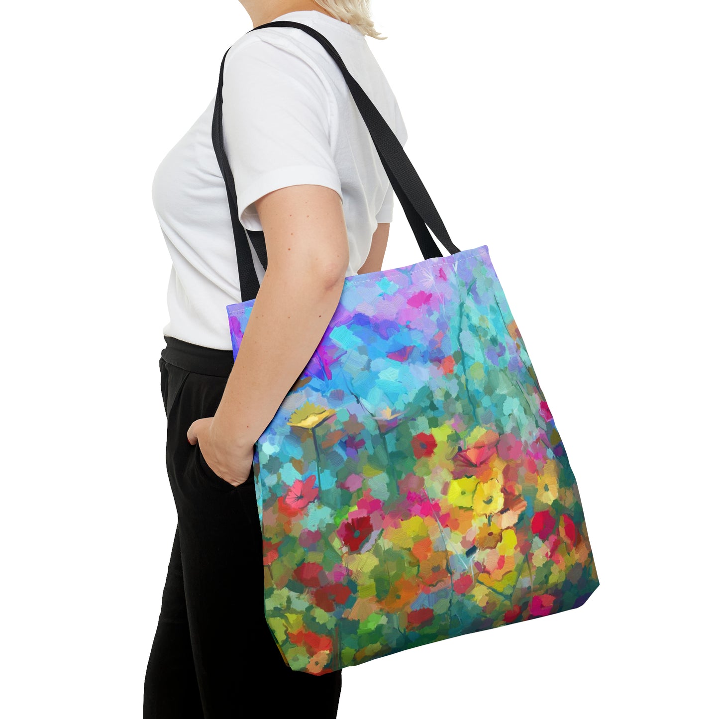 Tote Bag: large-18x18; "Year of Art"
