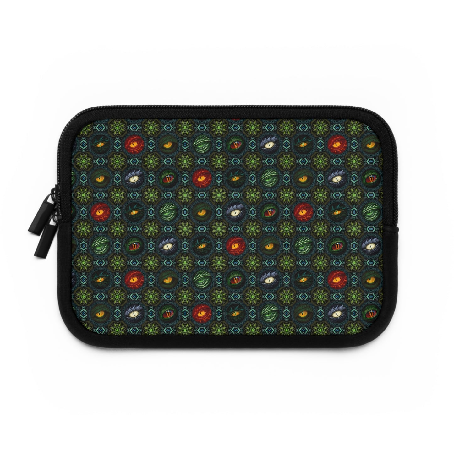 Colorful Eye Pattern Laptop Sleeve - Protective and Stylish Tech Accessory