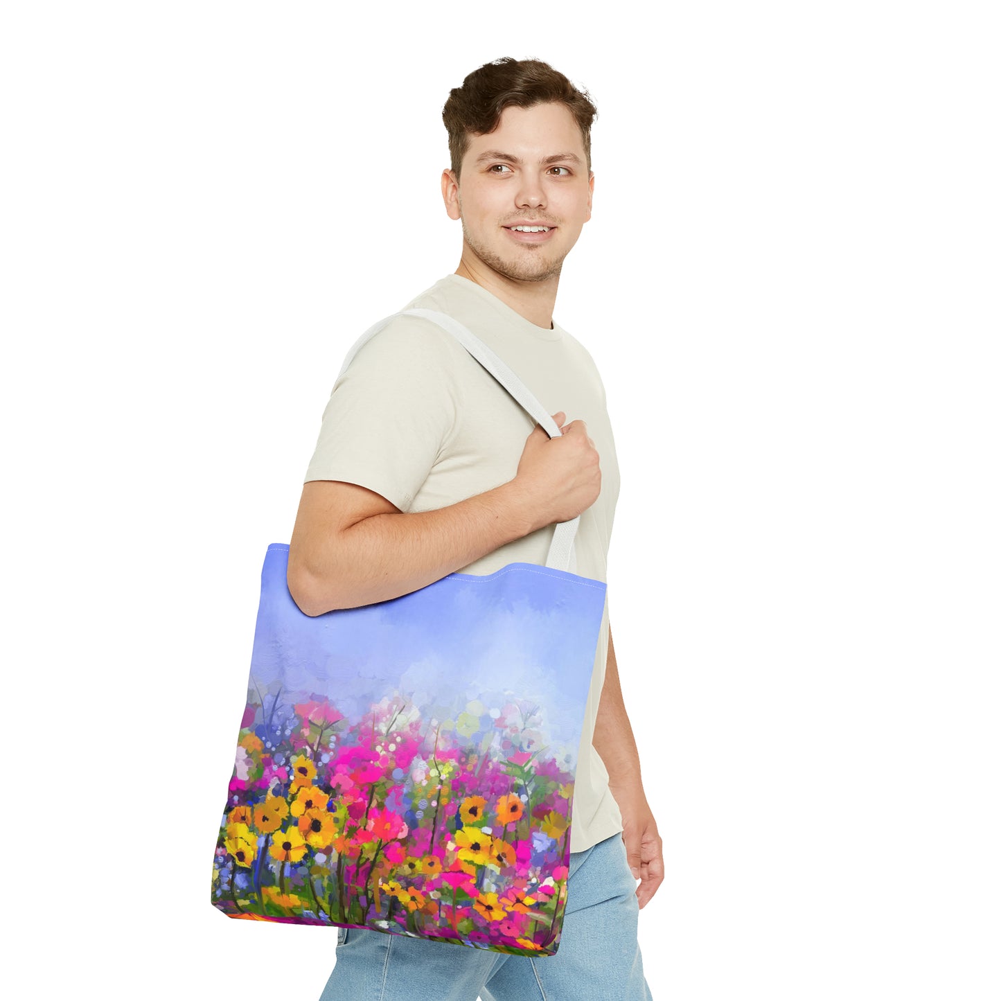 Tote Bag: large-18x18; "Year Of Art"