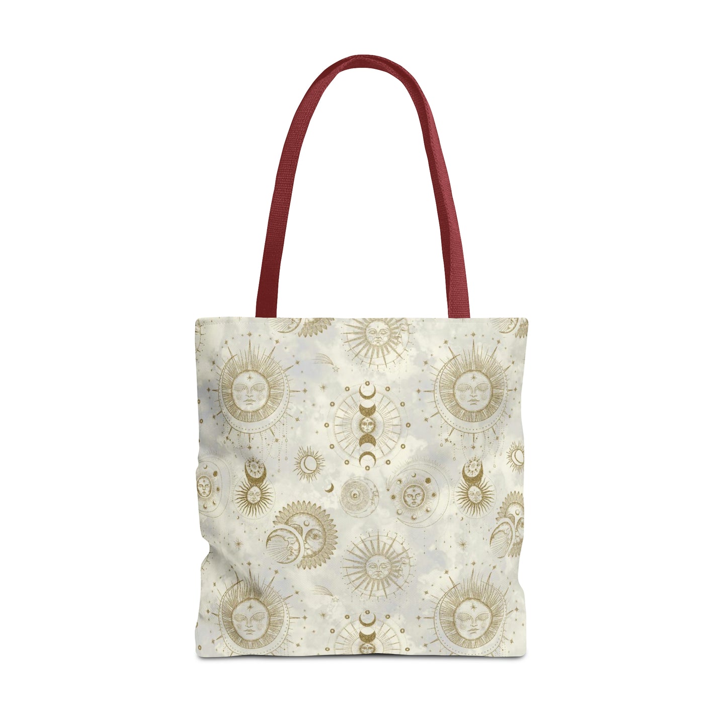 Tote Bag: large-18x18; "The Sun, The Moon, And The Stars"
