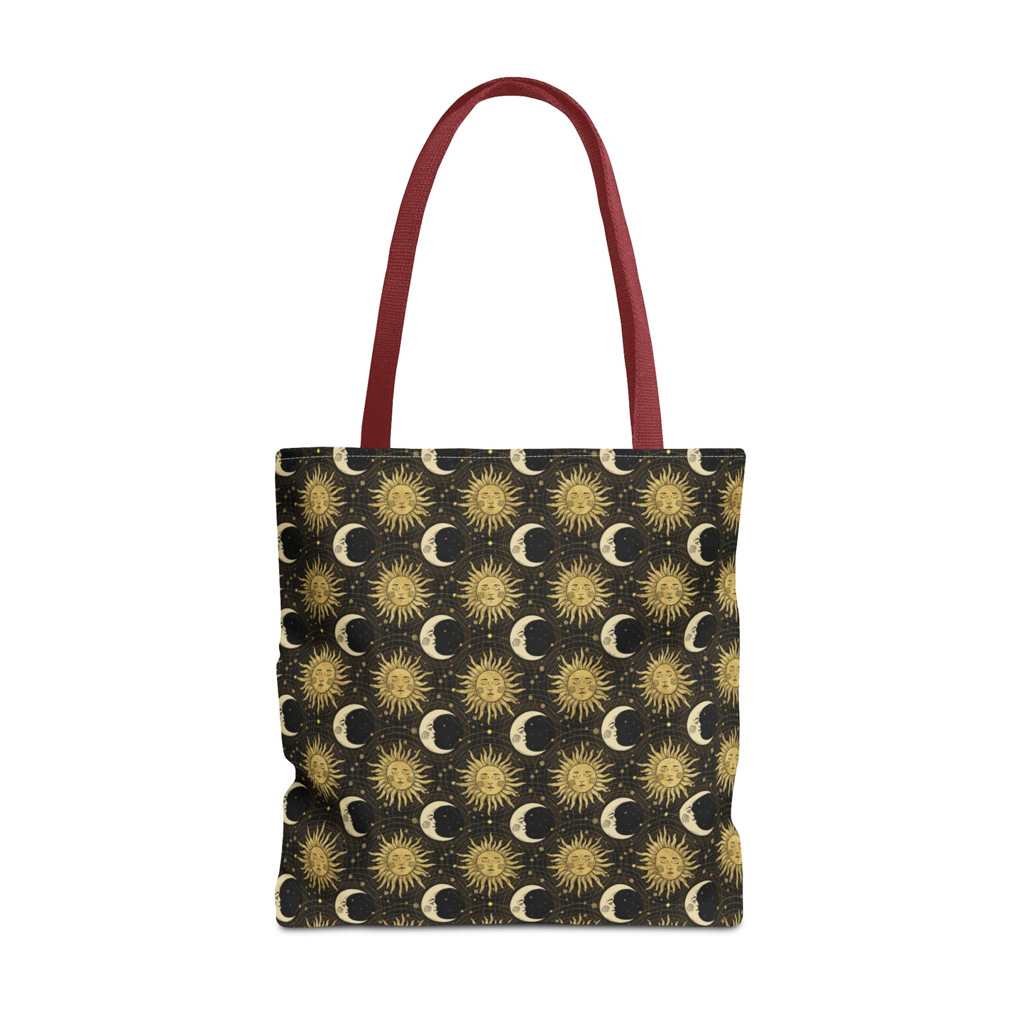 Tote Bag: large-18x18; "The Sun, The Moon, And The Stars"