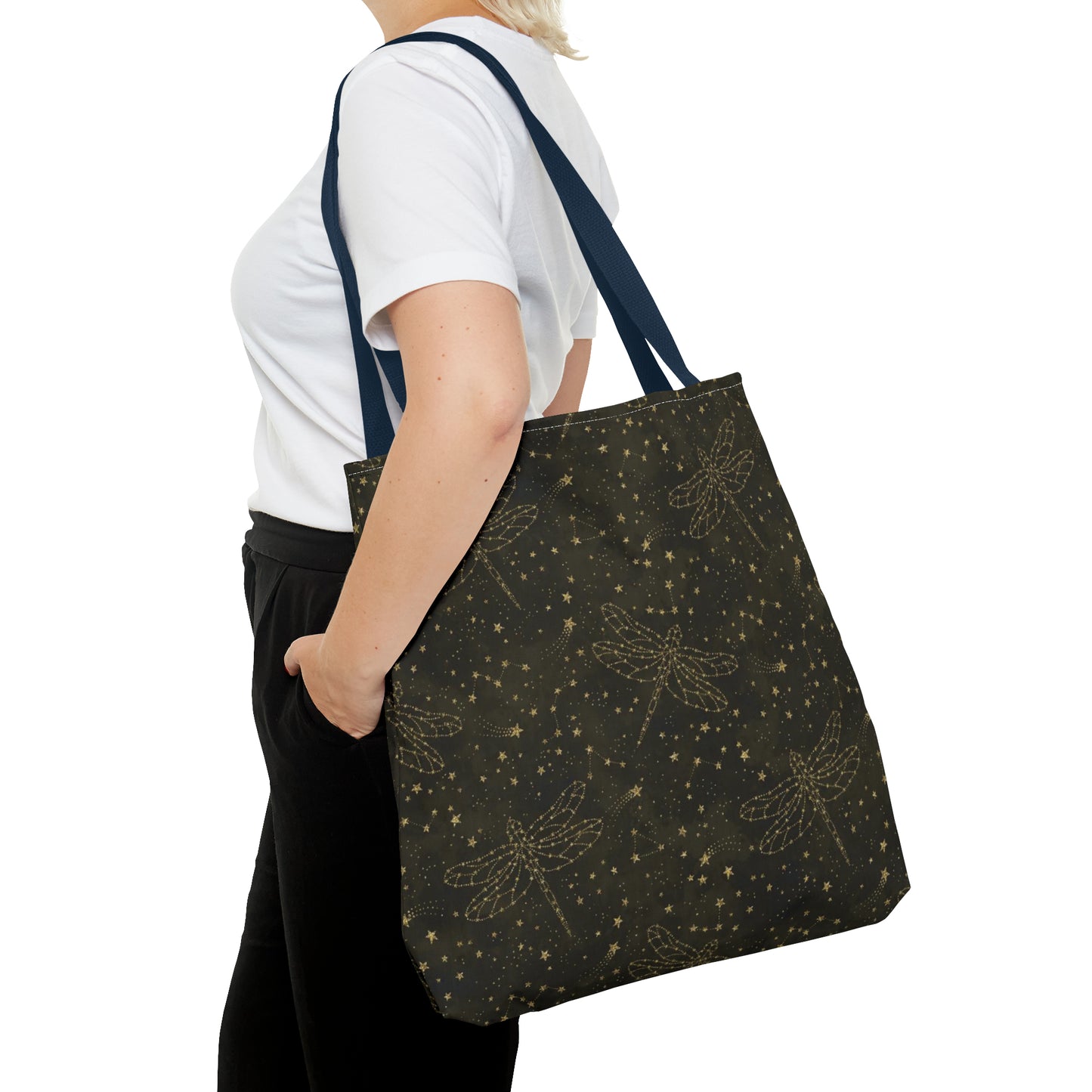 Tote Bag: large-18x18; "The Sun, The Moon, And The Stars"