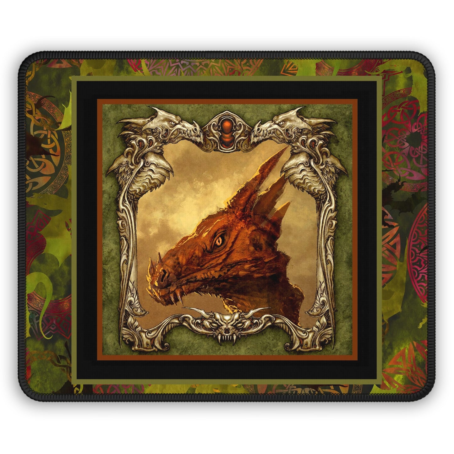 Mouse Pad-Gaming; 9x7 - "Dragons"