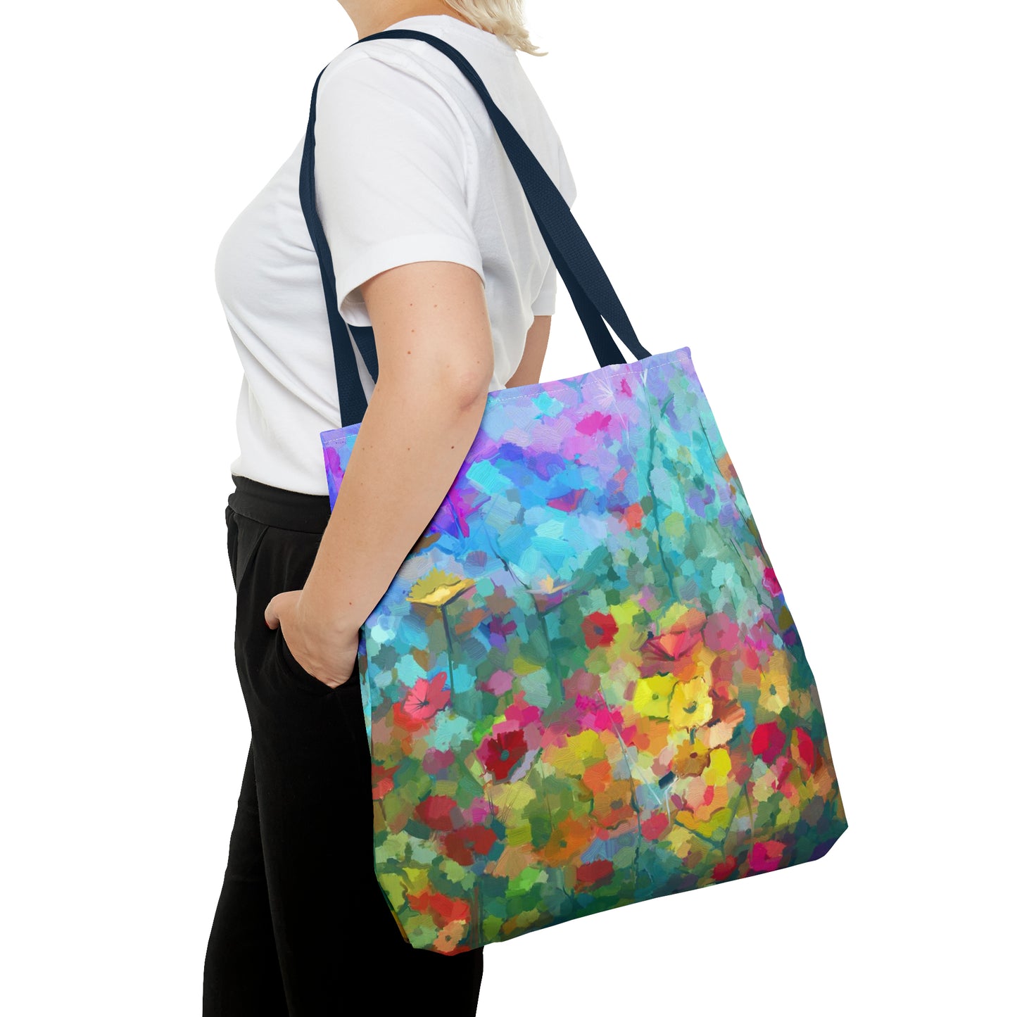 Tote Bag: large-18x18; "Year of Art"