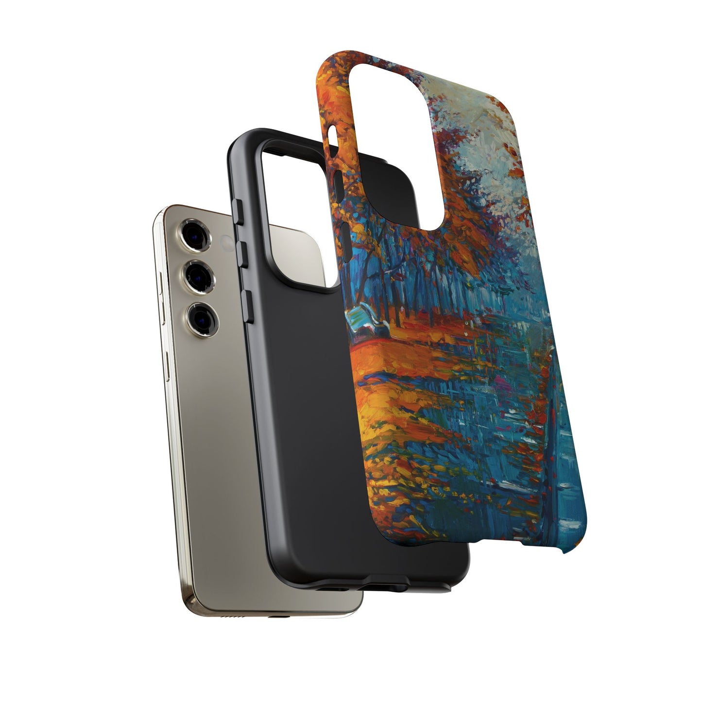 Samsung Galaxy S23 - Tough Case-Phone Case: Year of Art-Park Bench