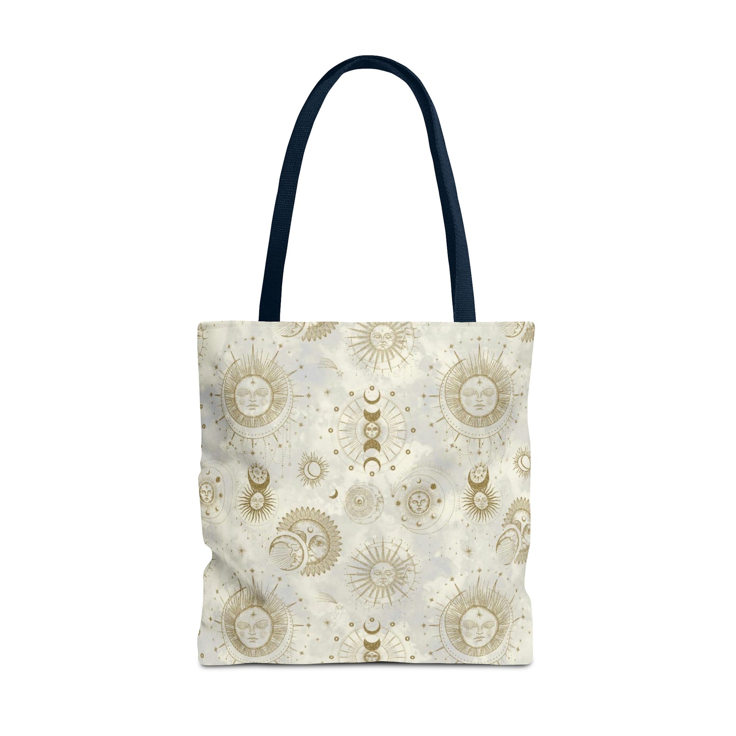 Tote Bag: large-18x18; "The Sun, The Moon, And The Stars"
