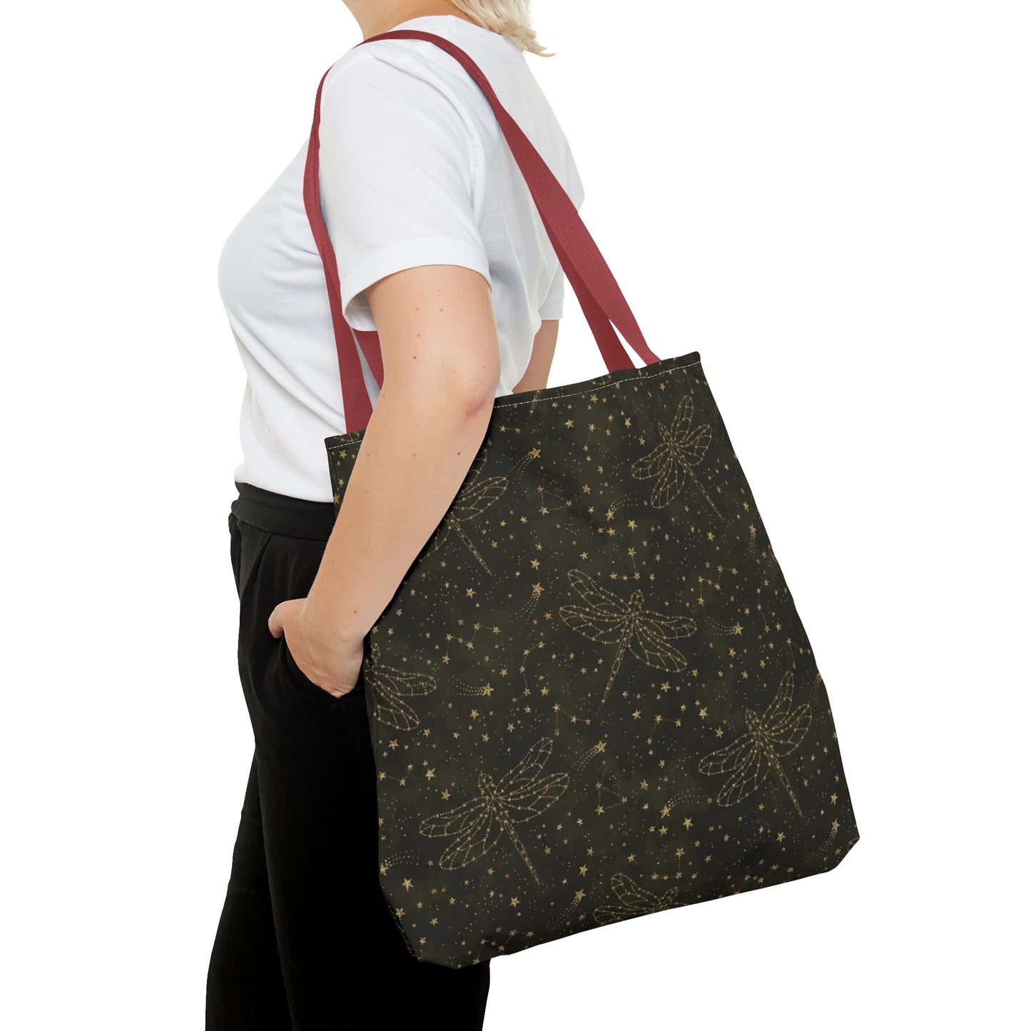Tote Bag: large-18x18; "The Sun, The Moon, And The Stars"