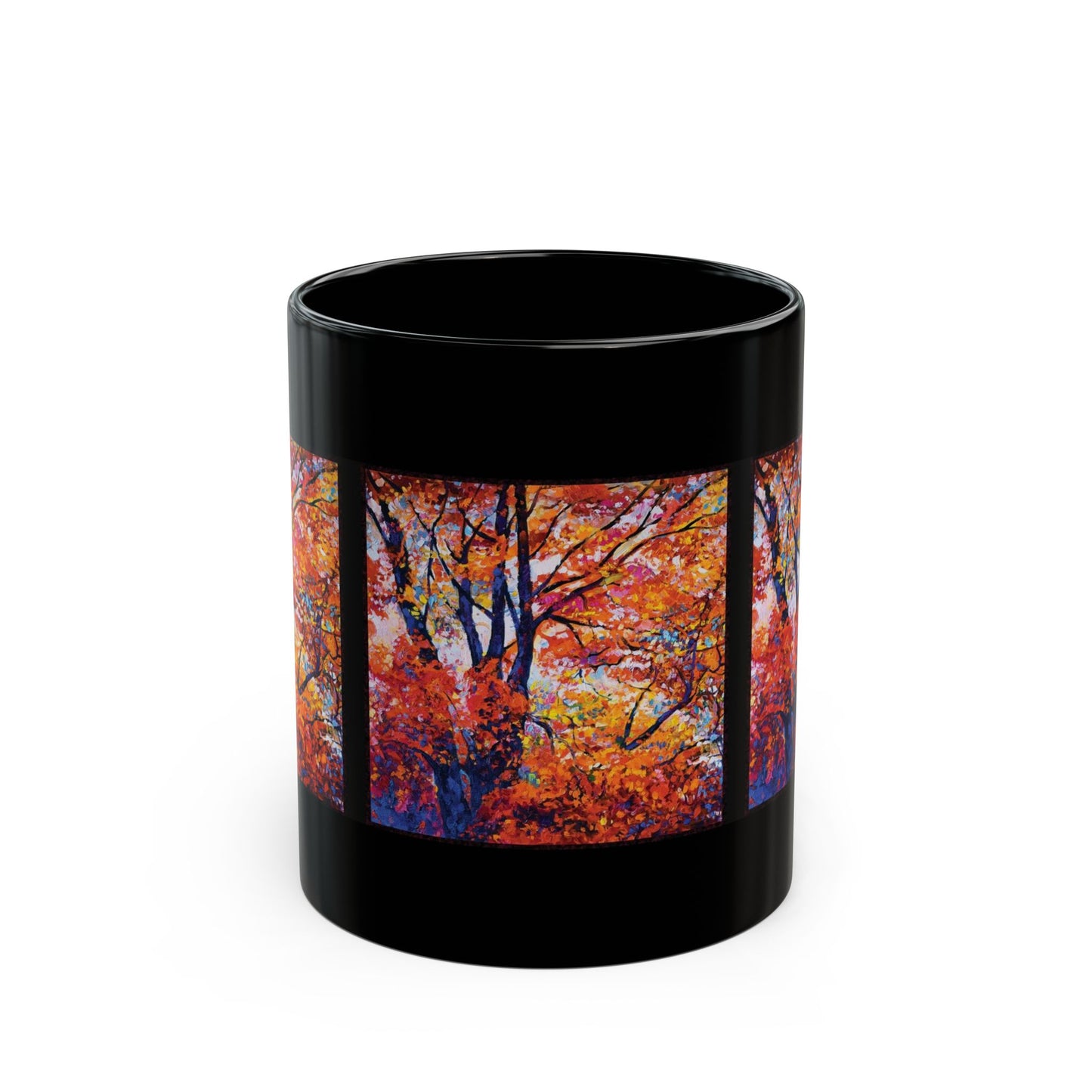 Ceramic Mug: Black; Year of Art
