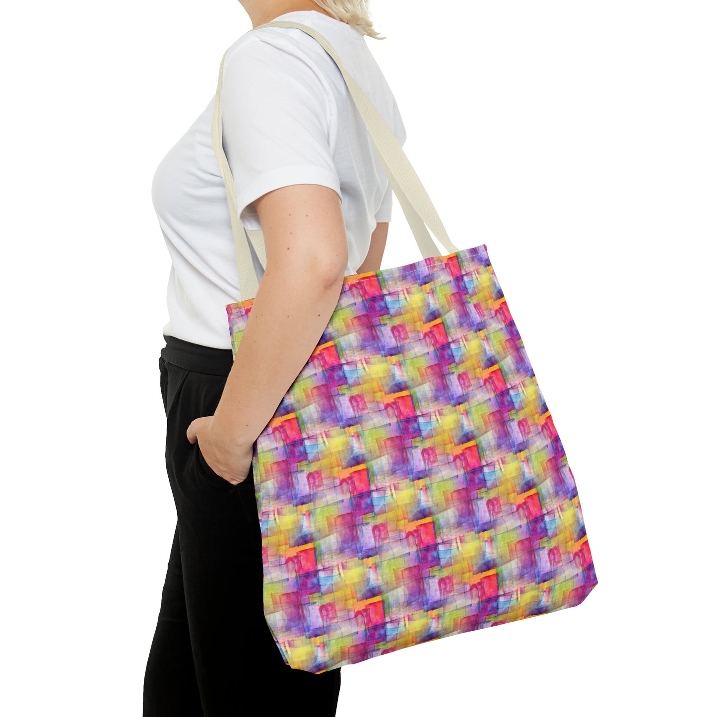 Tote Bag: large-18x18; "Year of Art"