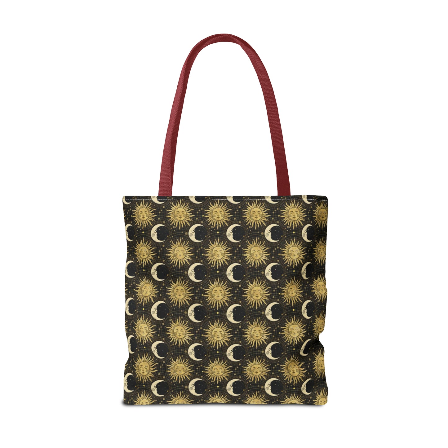 Tote Bag: large-18x18; "The Sun, The Moon, And The Stars"