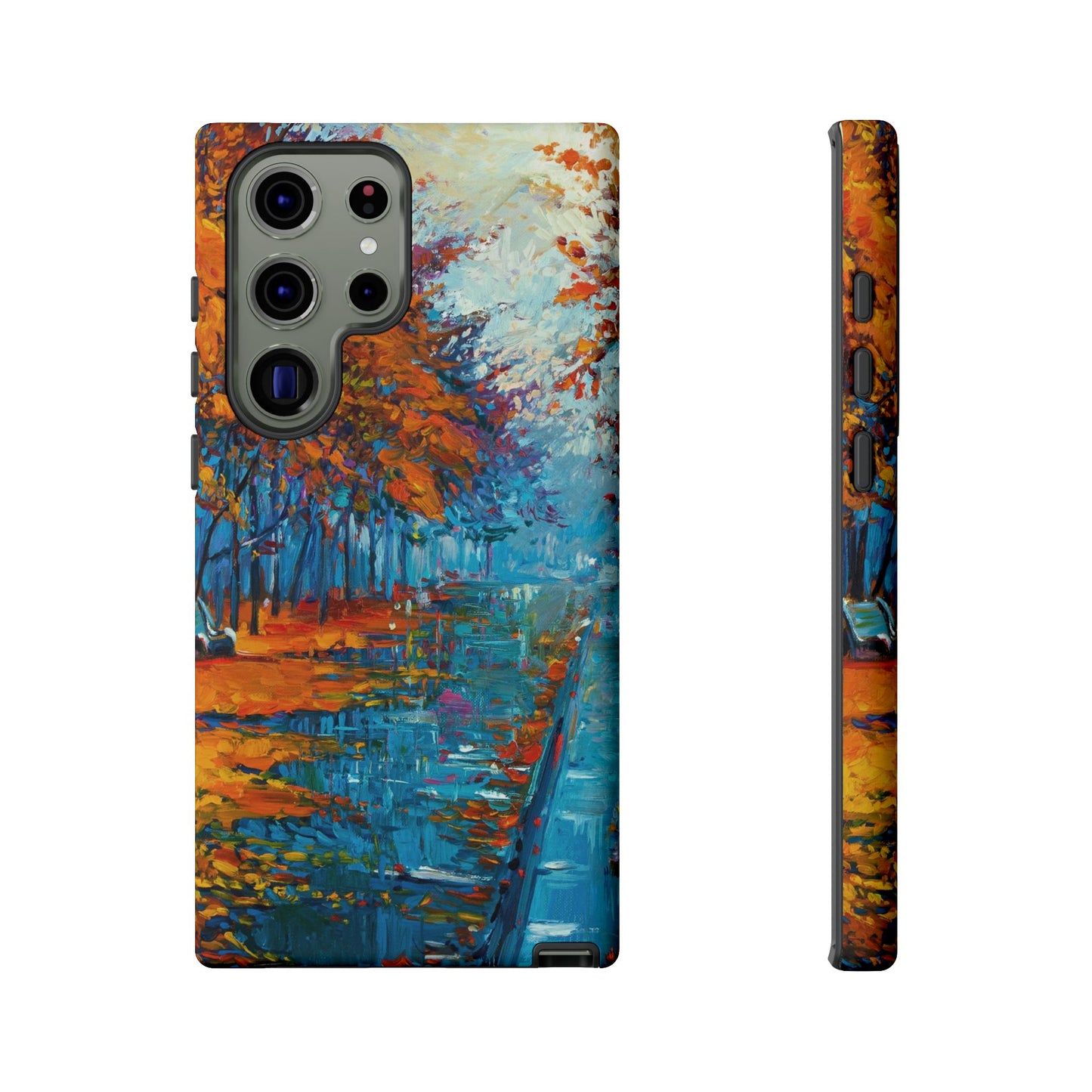 Samsung Galaxy S23 - Tough Case-Phone Case: Year of Art-Park Bench