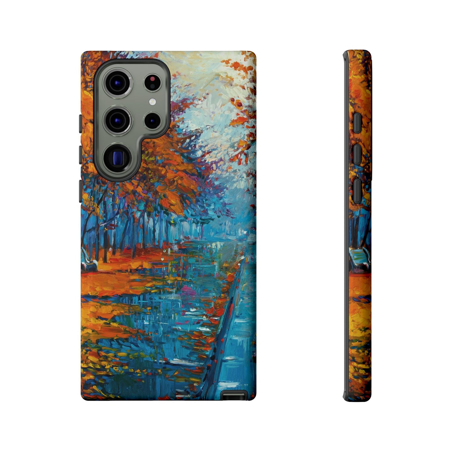 Samsung Galaxy S23 - Tough Case-Phone Case: Year of Art-Park Bench