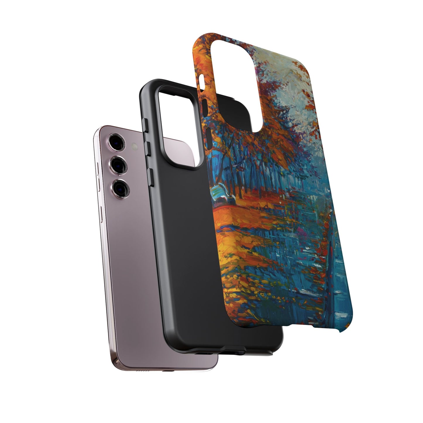 Samsung Galaxy S23 - Tough Case-Phone Case: Year of Art-Park Bench