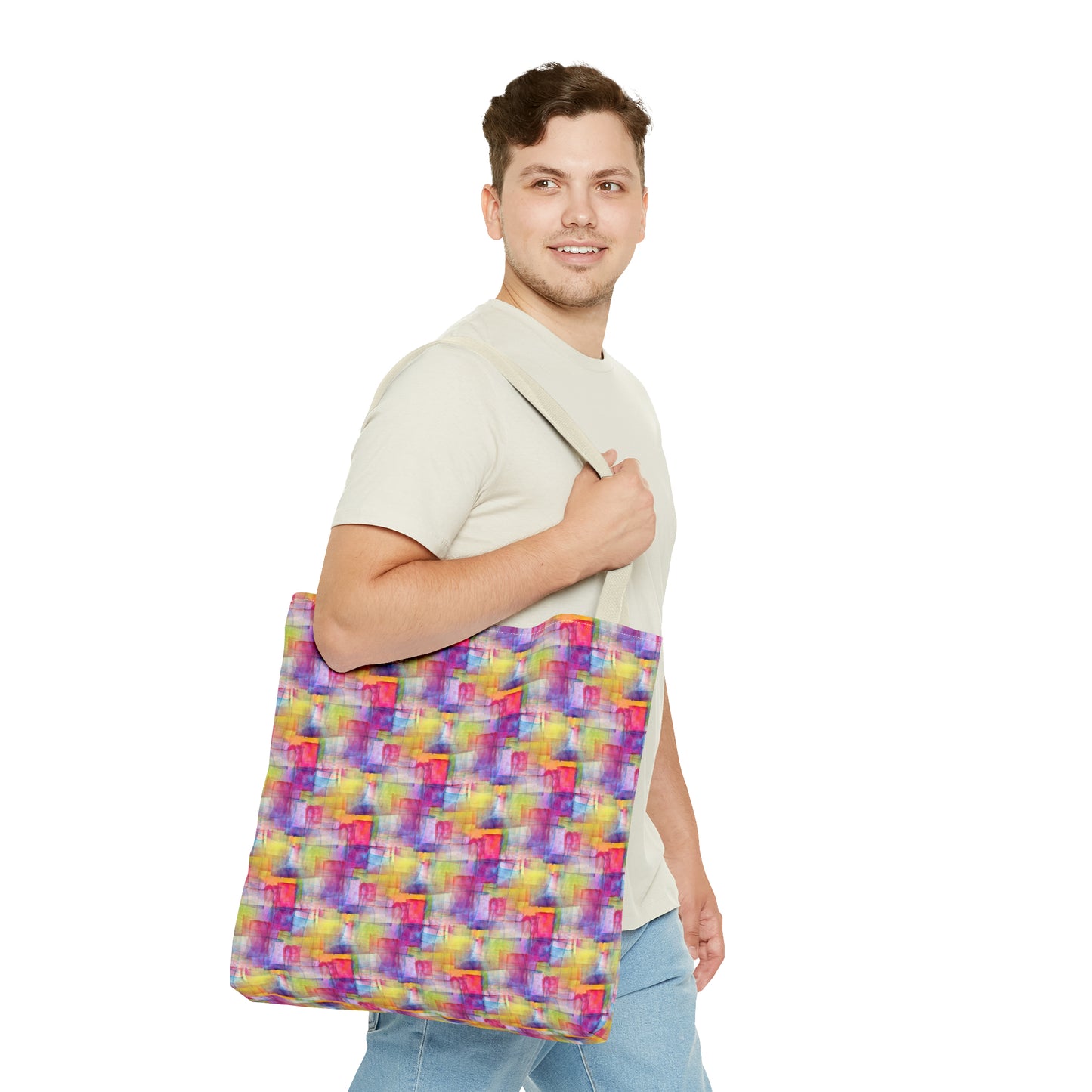 Tote Bag: large-18x18; "Year of Art"