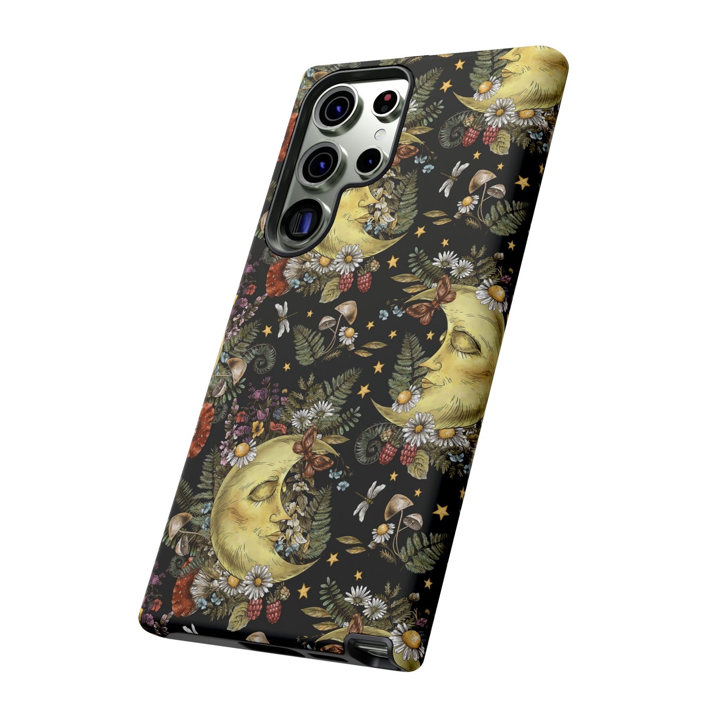 Samsung Galaxy S23 - Tough Case-Phone Case: The Sun, The Moon, And the Stars-Smiling Suns