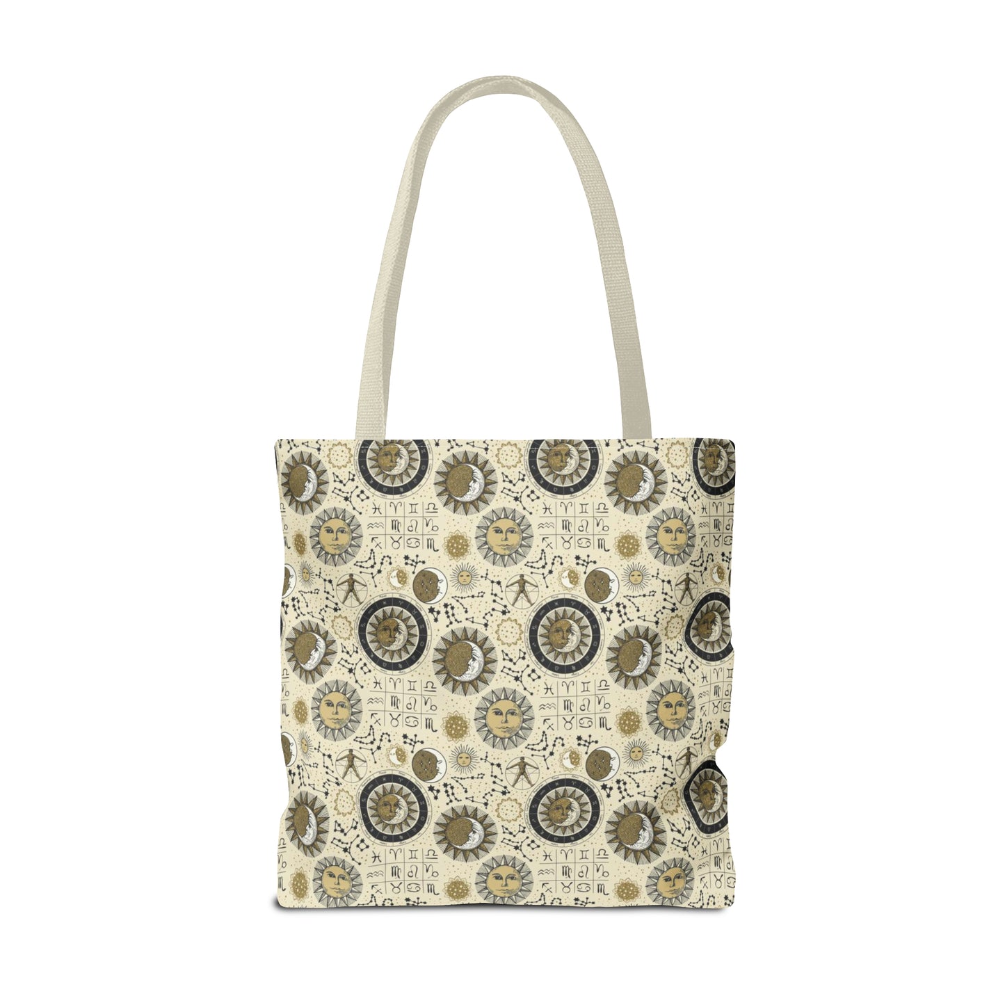 Tote Bag: large-18x18; "The Sun, The Moon, And The Stars"