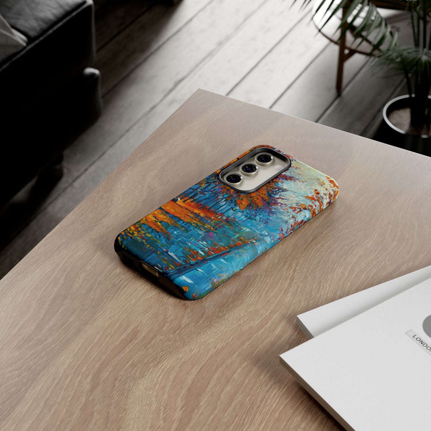 Samsung Galaxy S23 - Tough Case-Phone Case: Year of Art-Park Bench