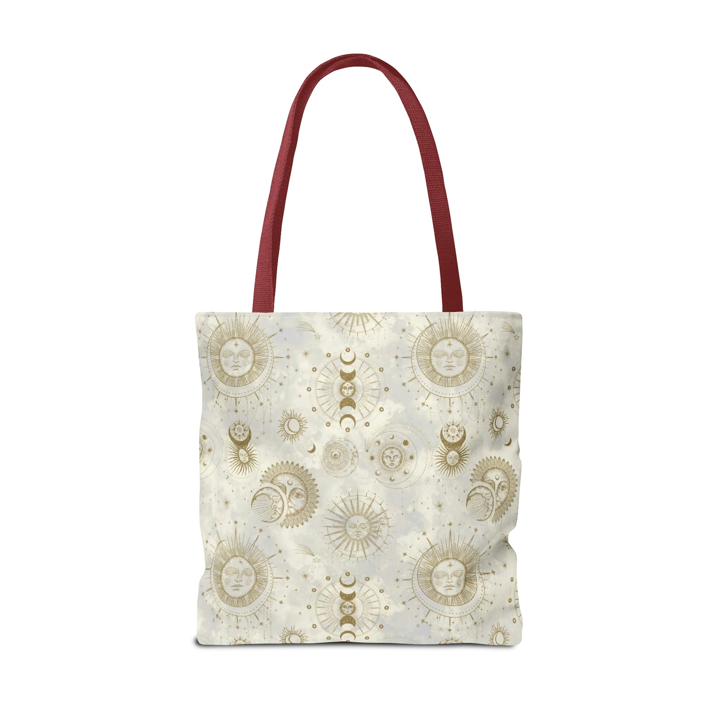 Tote Bag: large-18x18; "The Sun, The Moon, And The Stars"