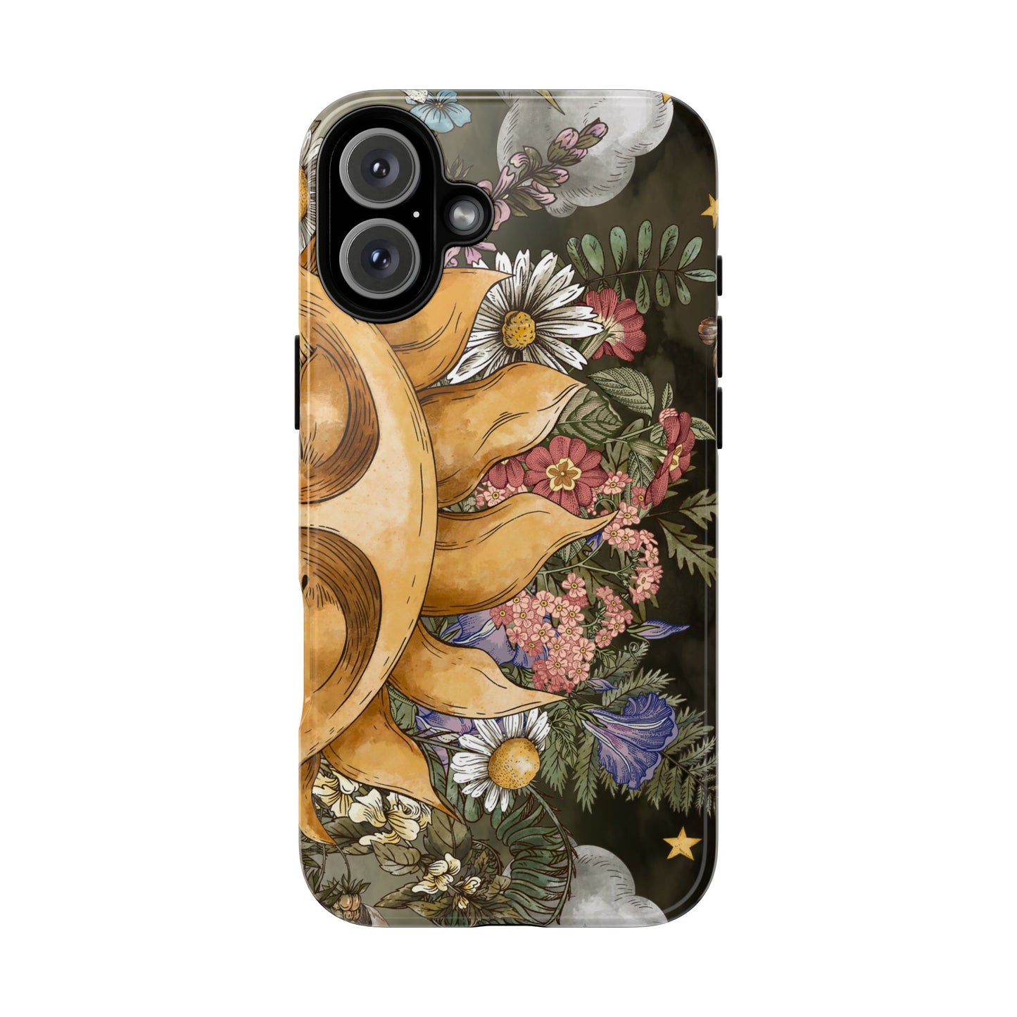 Samsung Galaxy Series Tough Case-Phone Case: The Sun, The Moon and The Stars: Sun Smiling