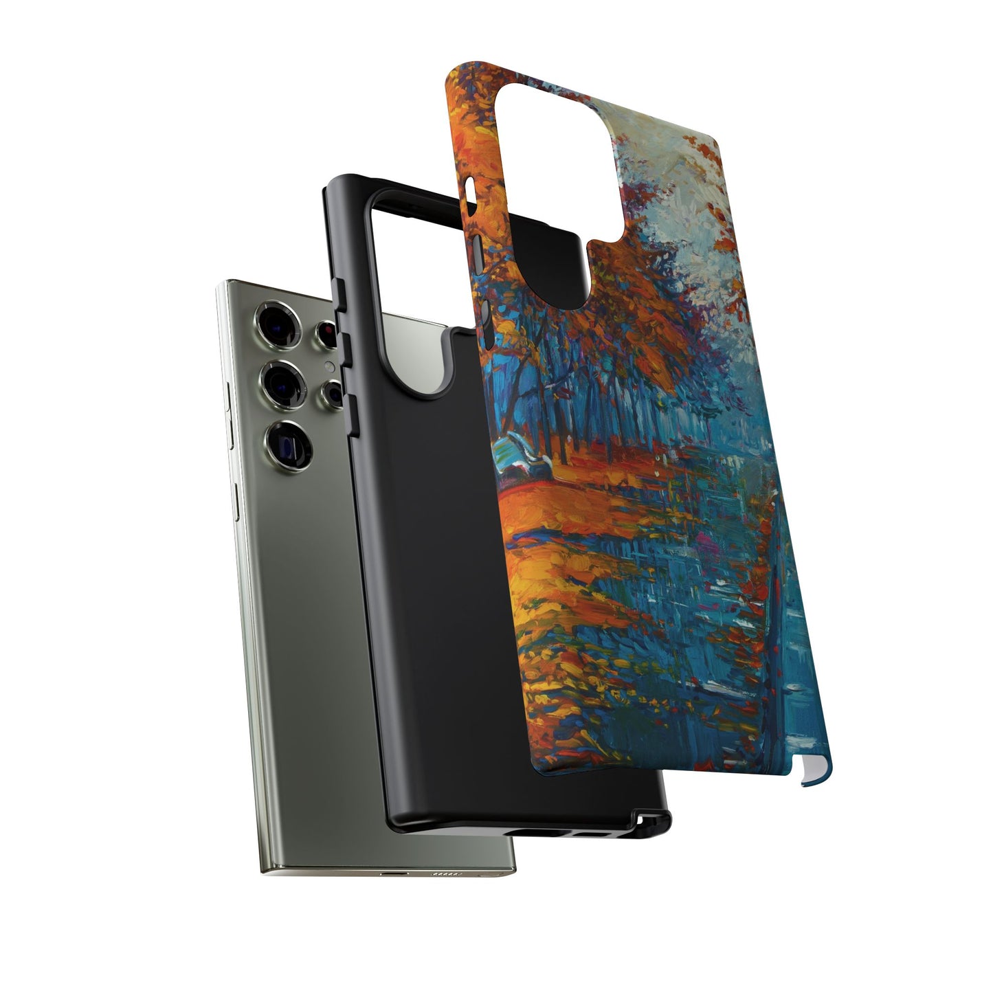Samsung Galaxy S23 - Tough Case-Phone Case: Year of Art-Park Bench