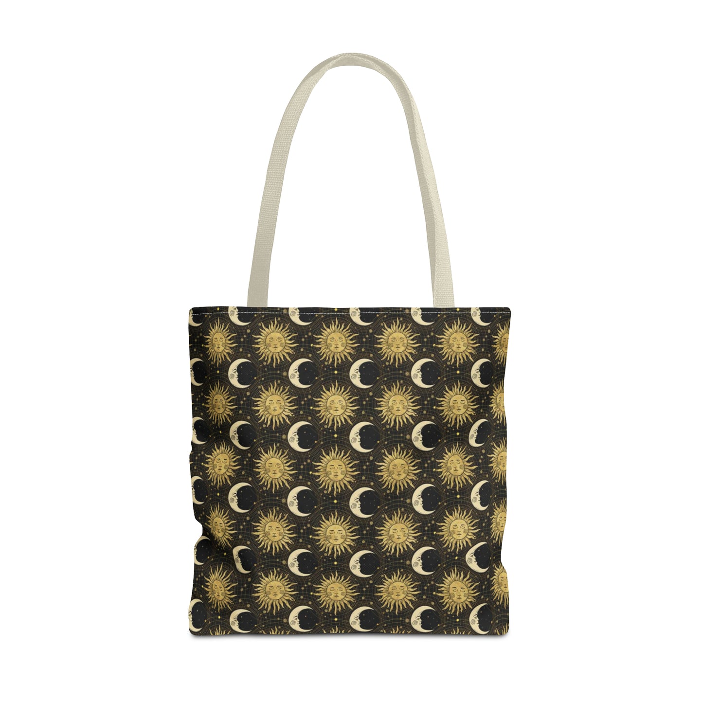 Tote Bag: large-18x18; "The Sun, The Moon, And The Stars"
