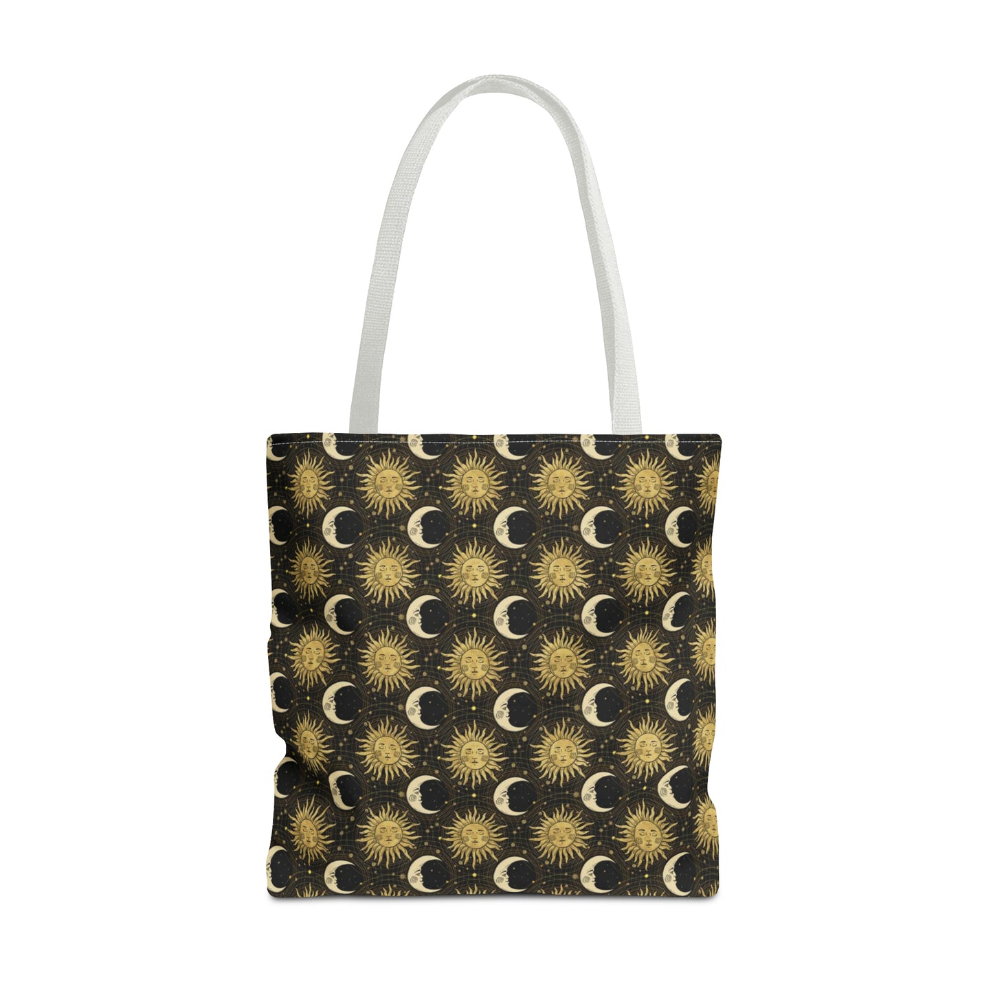 Tote Bag: large-18x18; "The Sun, The Moon, And The Stars"