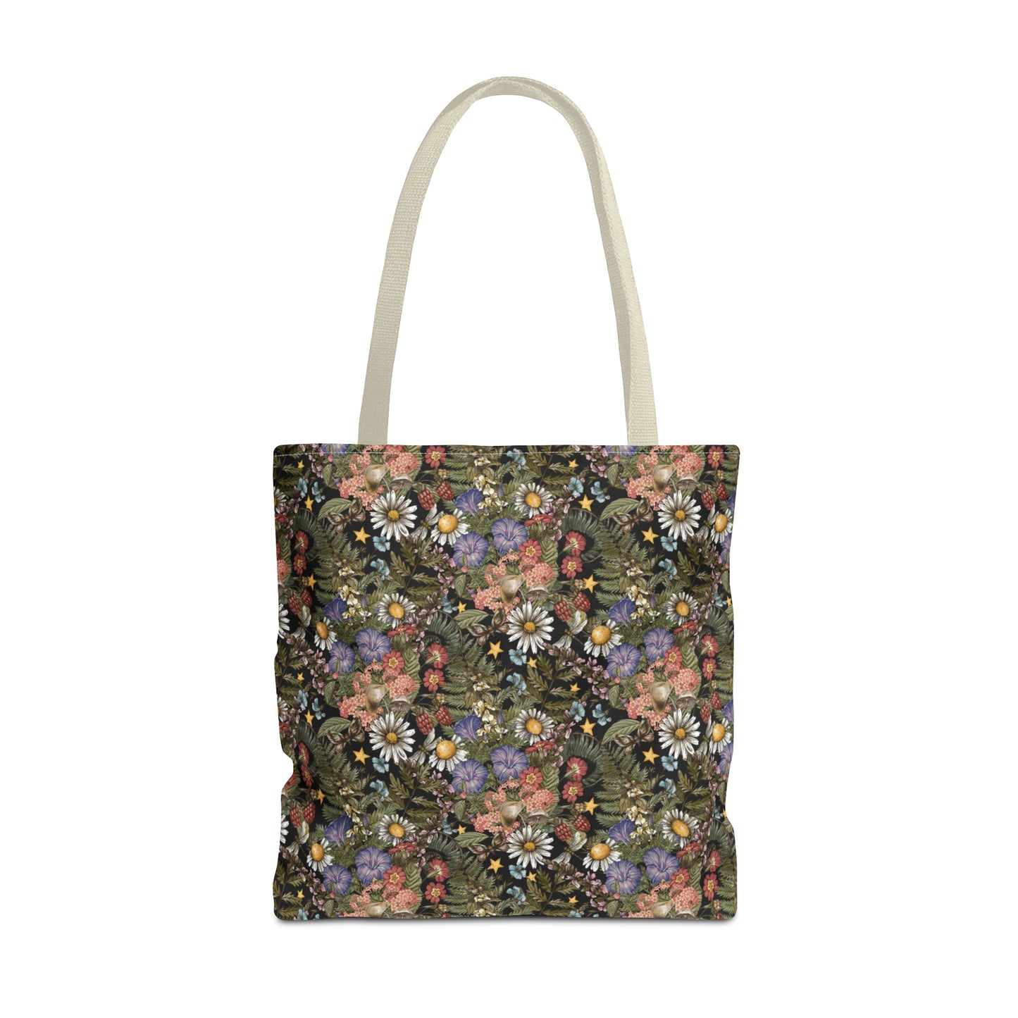 Tote Bag: large-18x18; "The Sun, The Moon, And The Stars"