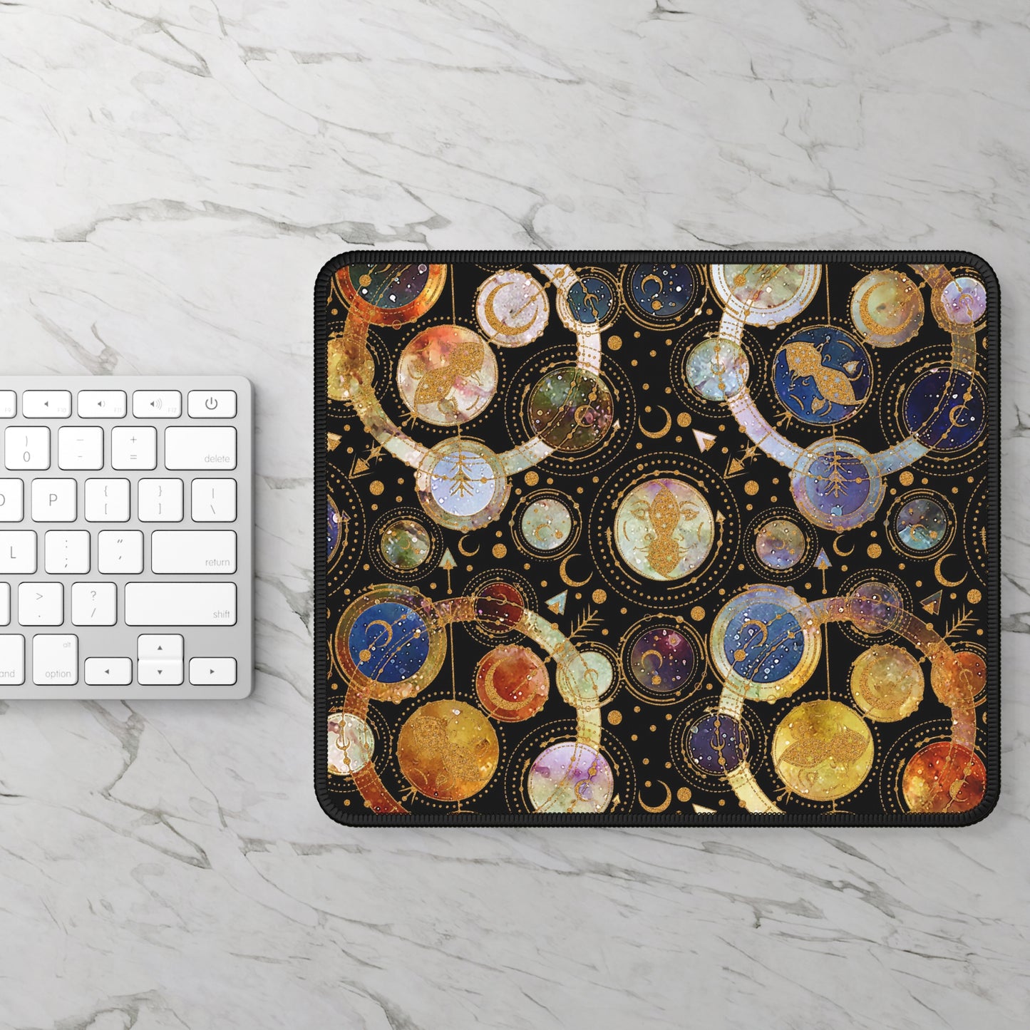Mouse Pad-Gaming; 9x7: "Cosmos" Planets Panel