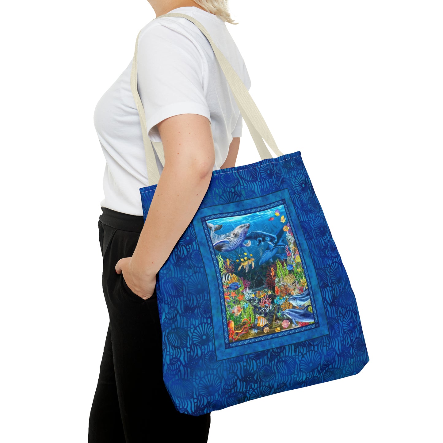 Tote Bag: large-18x18; "Calypso"