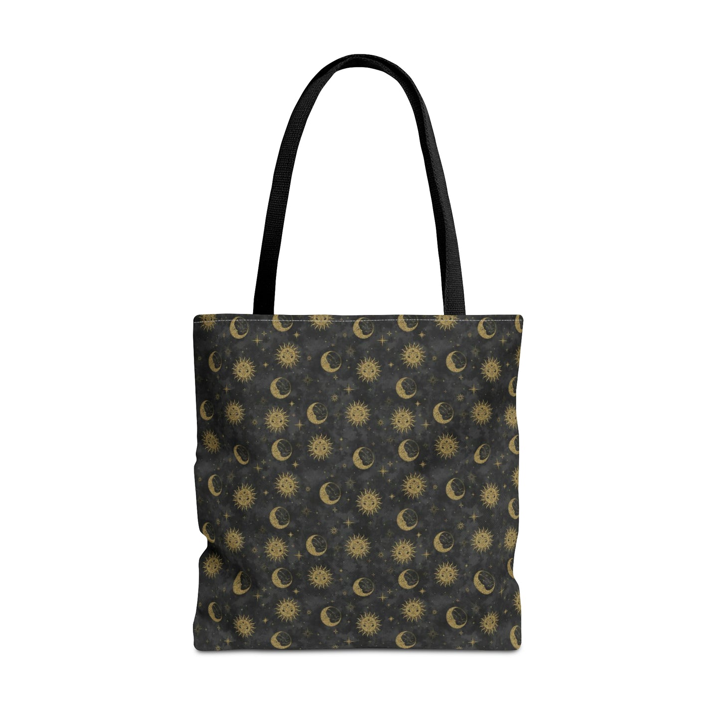 Tote Bag: large-18x18; "The Sun, The Moon, And The Stars"