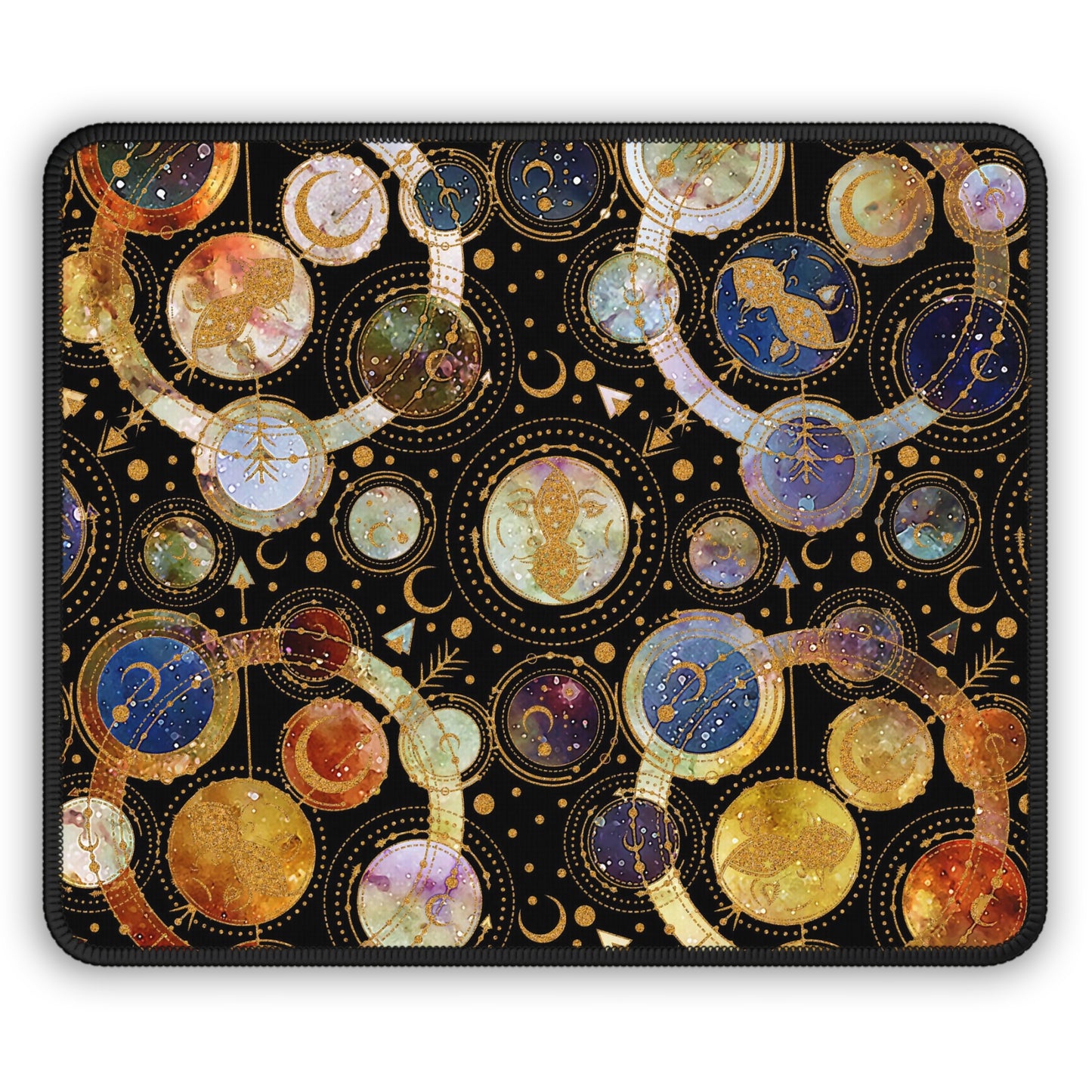Mouse Pad-Gaming; 9x7: "Cosmos" Planets Panel