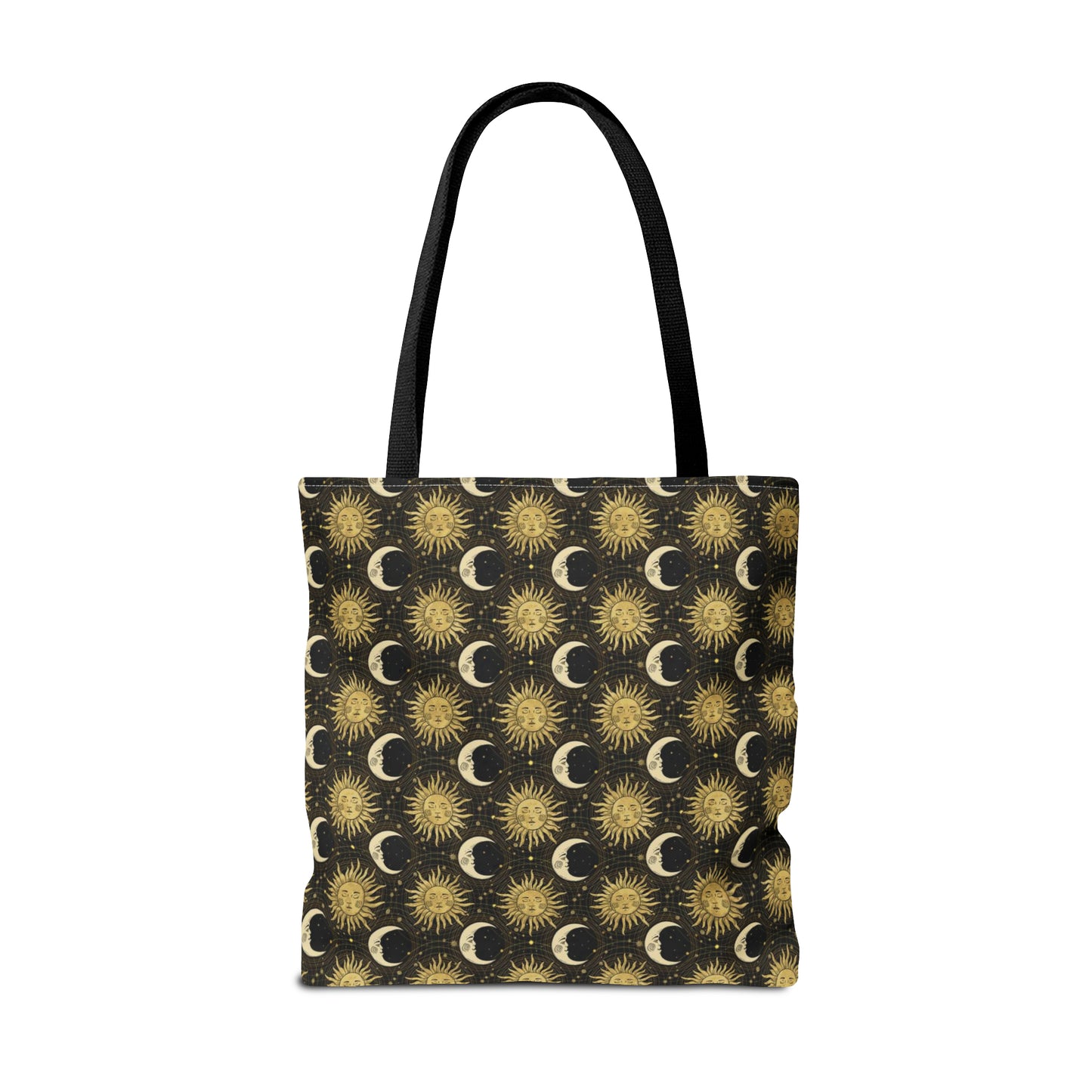Tote Bag: large-18x18; "The Sun, The Moon, And The Stars"