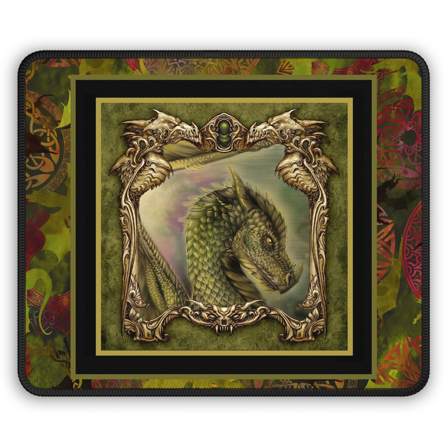 Mouse Pad-Gaming; 9x7 - "Dragons"