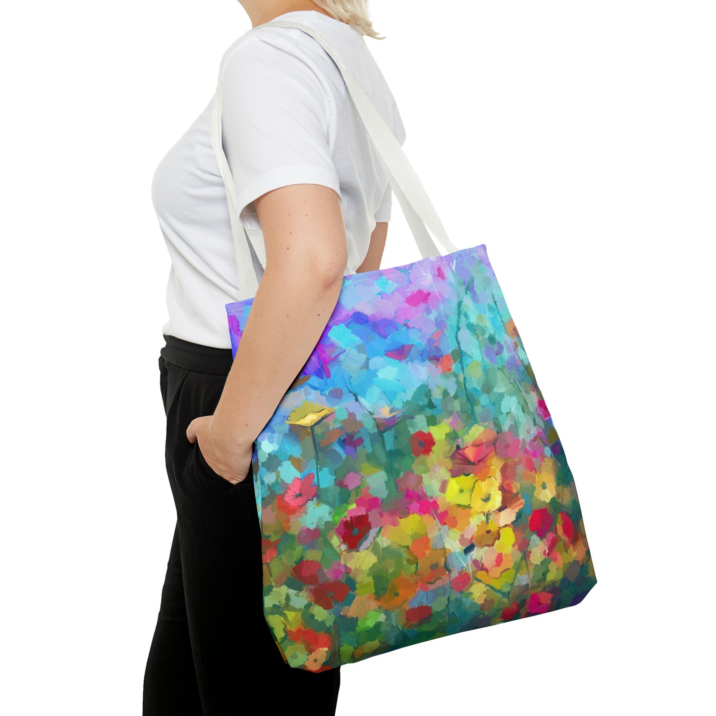 Tote Bag: large-18x18; "Year of Art"
